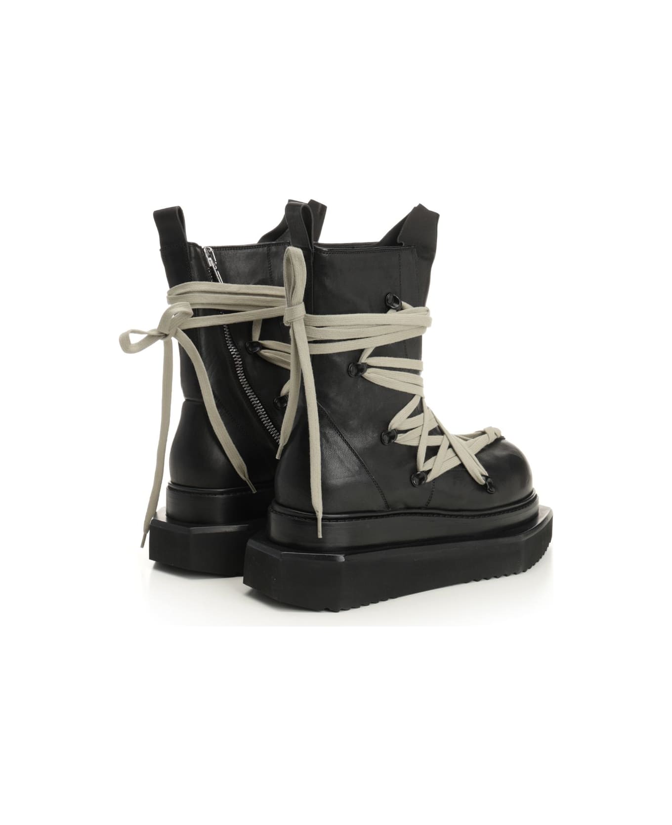 Rick Owens Turbo Cyclops 70mm Boots - BLACK ブーツ