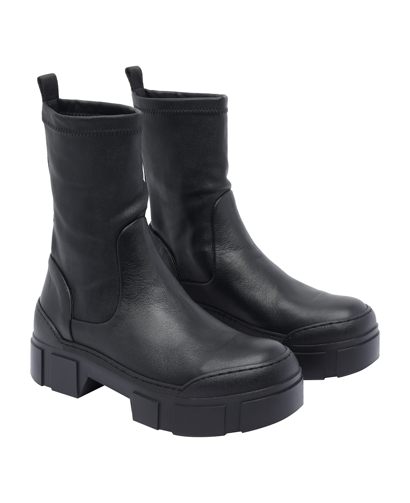 Vic Matié Travel Davison Booties - Black