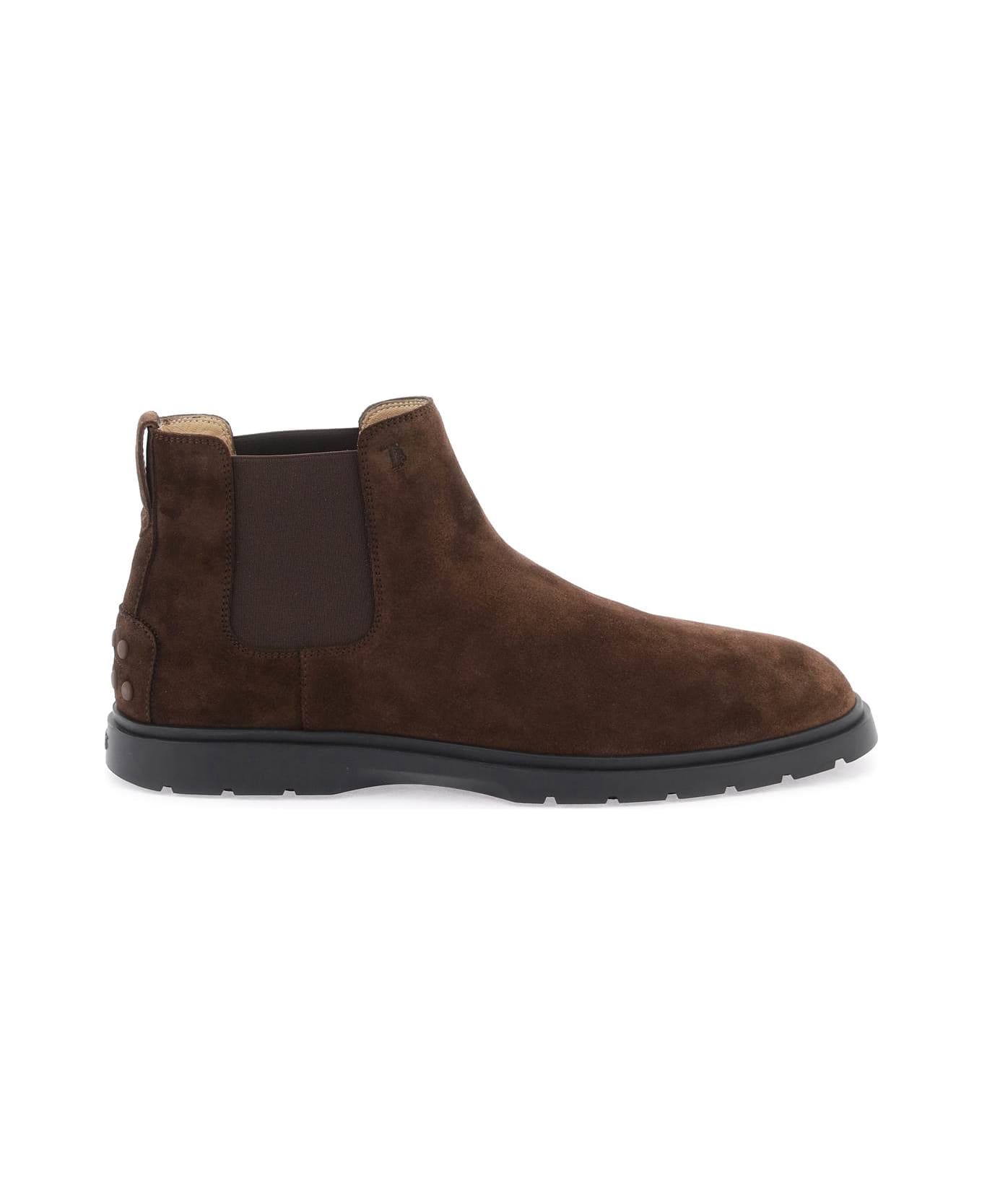 Tod's Chelsea Ankle Boots - MARRONE AFRICA (Brown) ブーツ