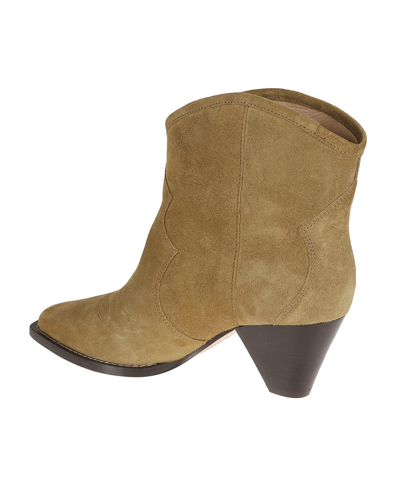 Isabel Marant Darizo Suede Ankle Boots - TAUPE ブーツ