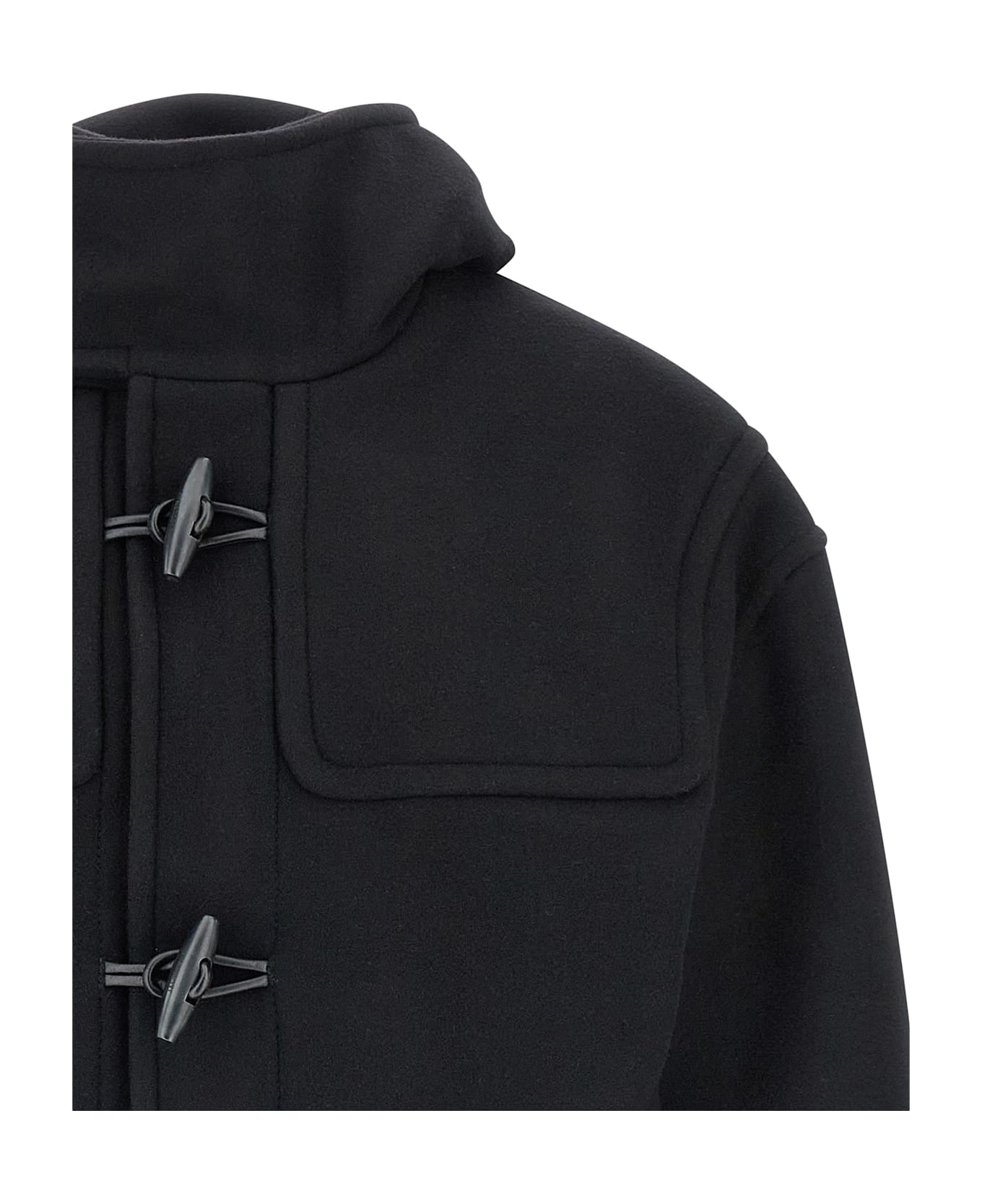 Jacquemus 
le Duffle Cabana
 Coat - Black  