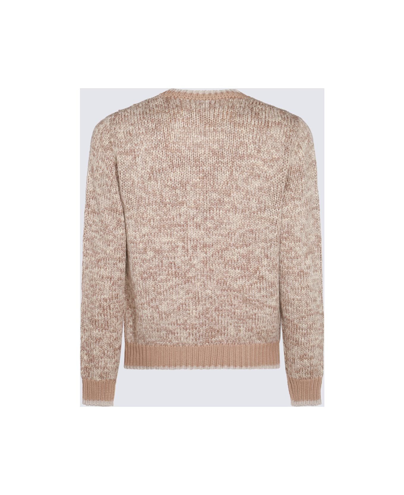 Canali Beige Wool Knitwear