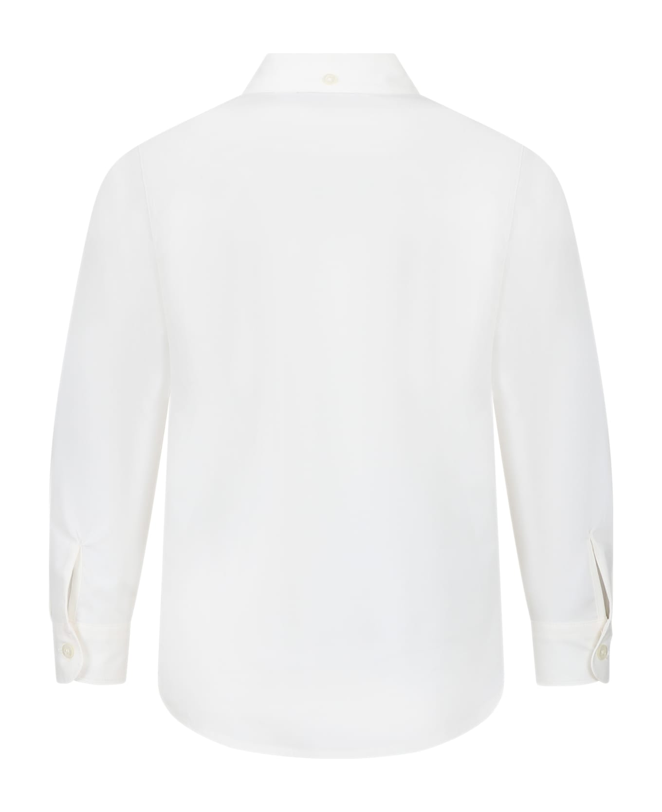 Gucci White T-shirt For Boy With Logo - White