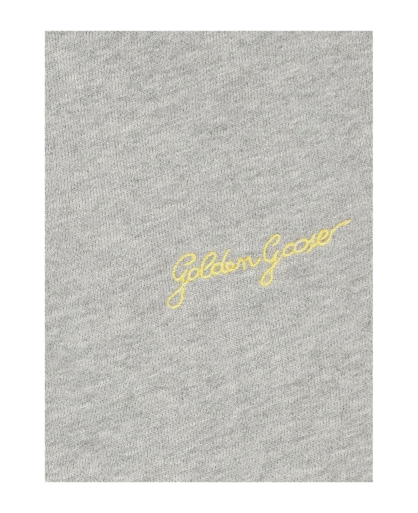 Golden Goose Cotton Shorts - Grey