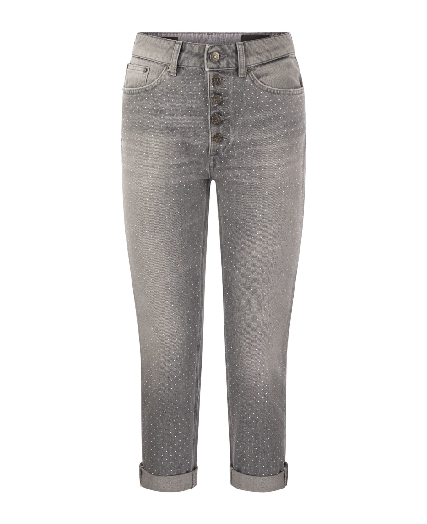 Dondup Koons - Loose Cotton Jeans - Grey