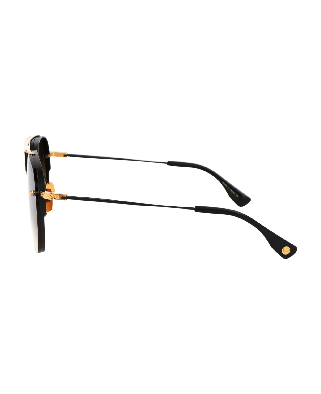 Dita Decade-two Sunglasses - Matte Black-18k Gold-  AR