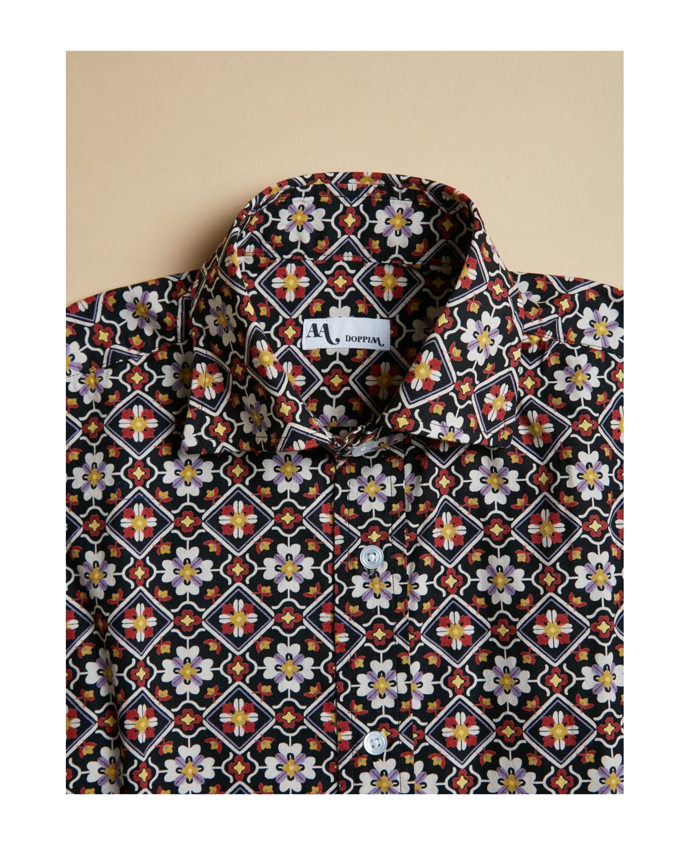doppiaa Aasolo Floral Pattern Shirt