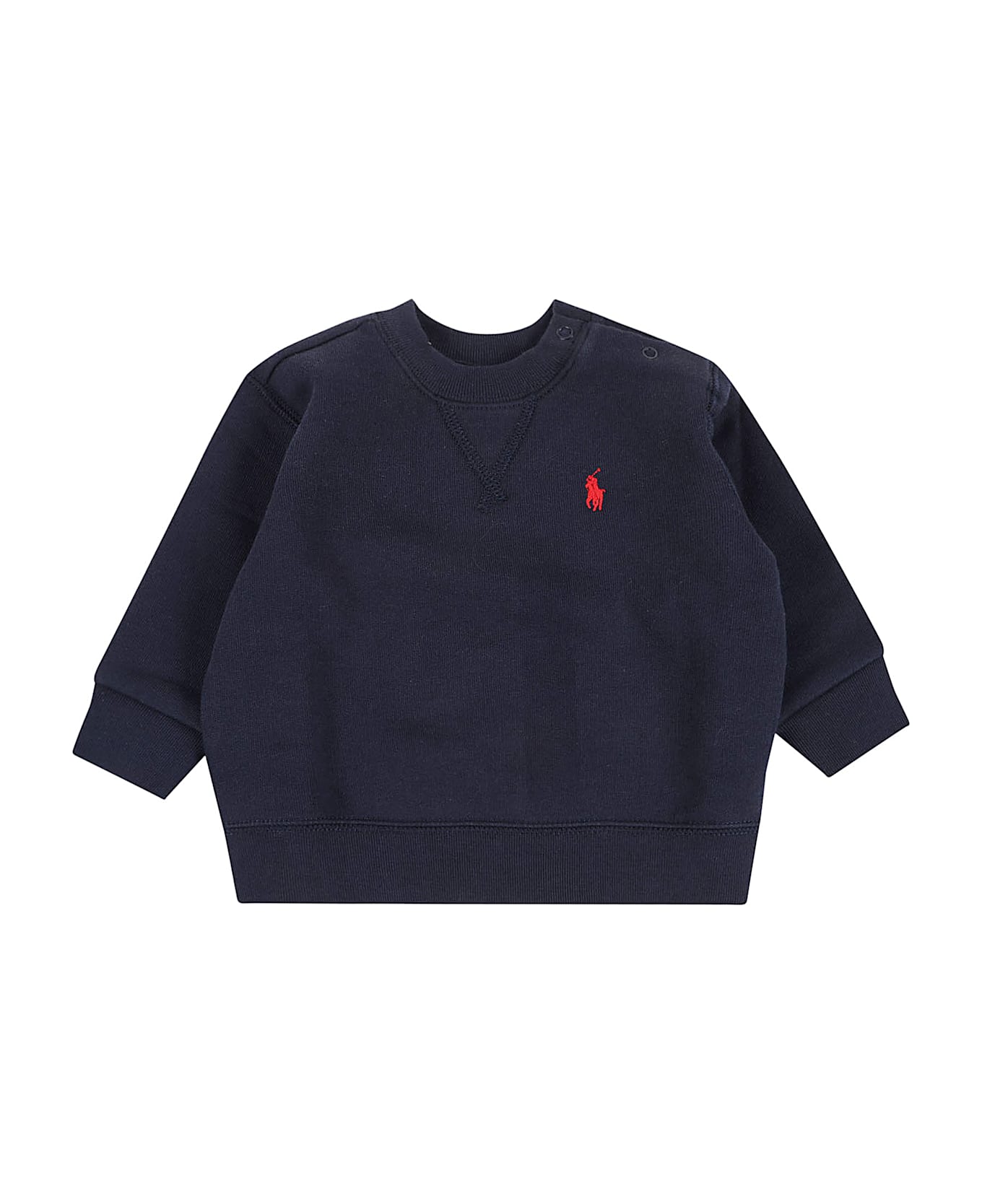 Ralph Lauren Ls Cn-tops-knit - Cruise Navy