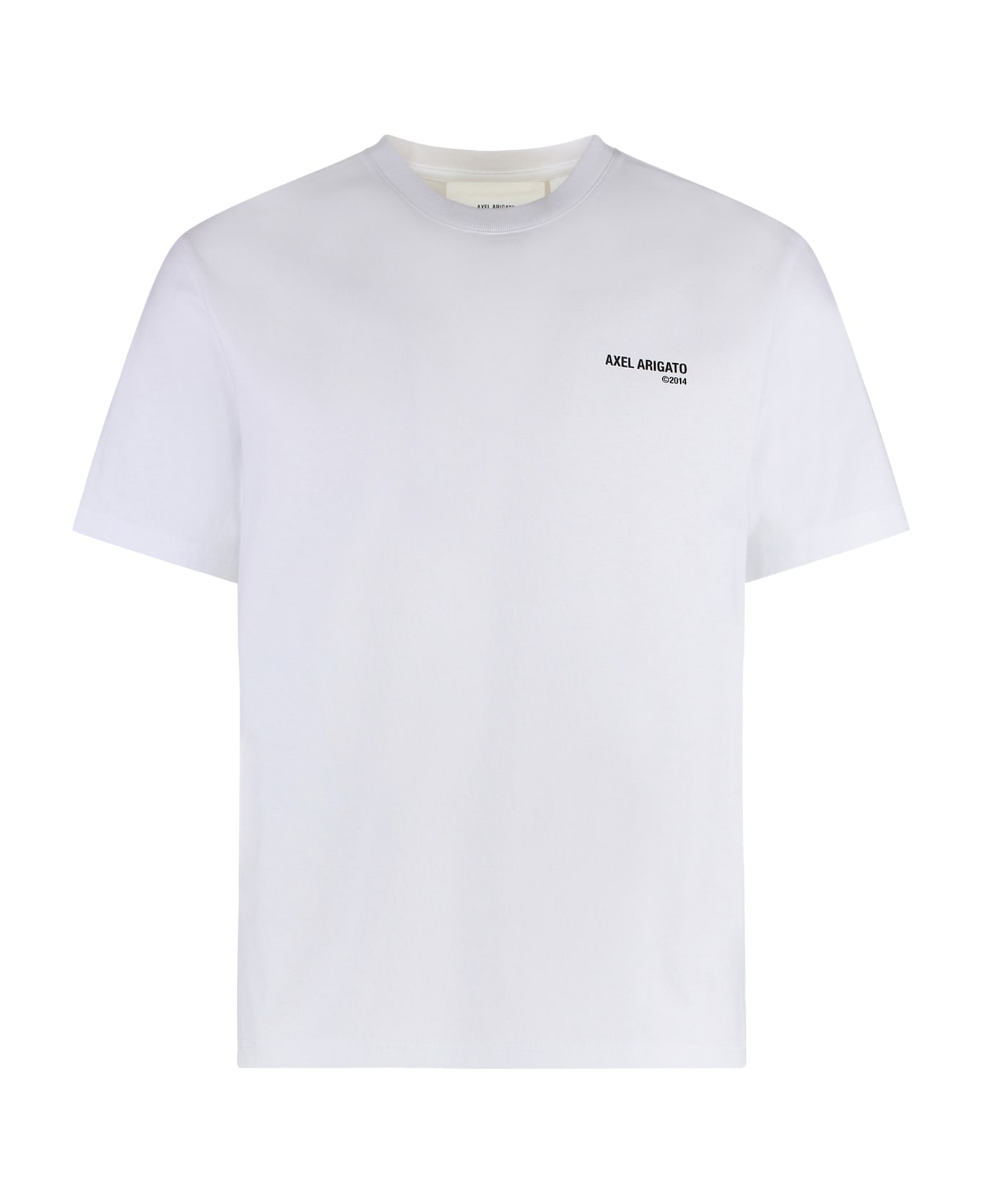 Axel Arigato Legacy Cotton Crew-neck T-shirt - White