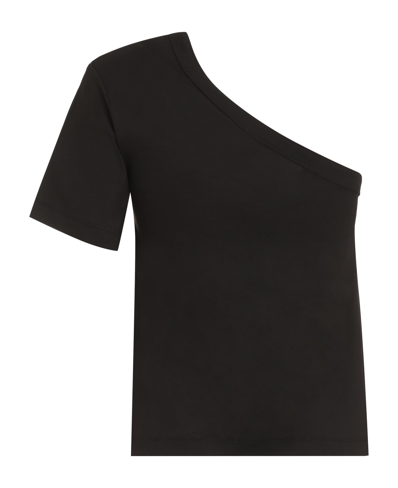 Calvin Klein One-shoulder Top - black