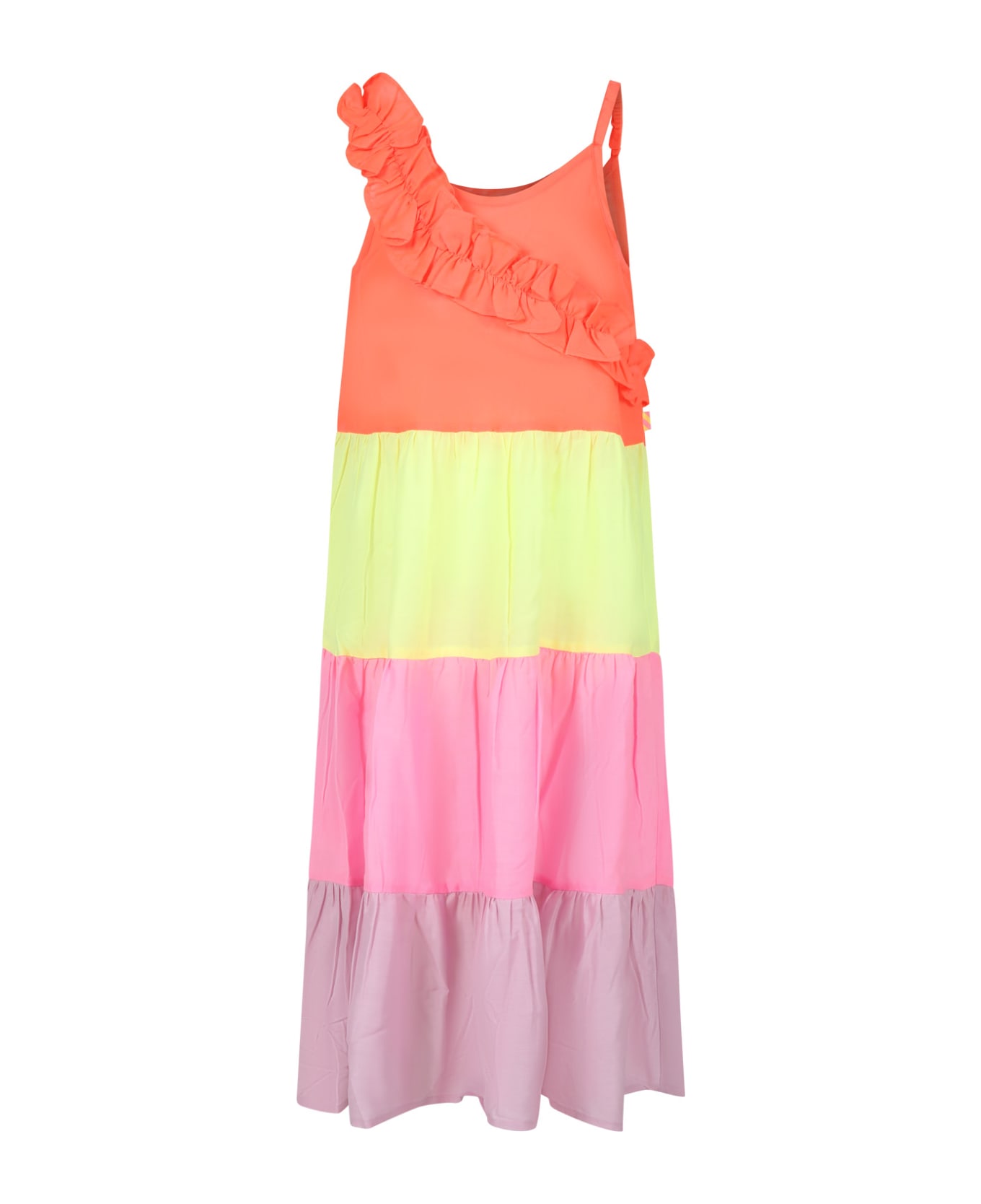 Billieblush Multicolor Casual Dress For Girl - Multicolor