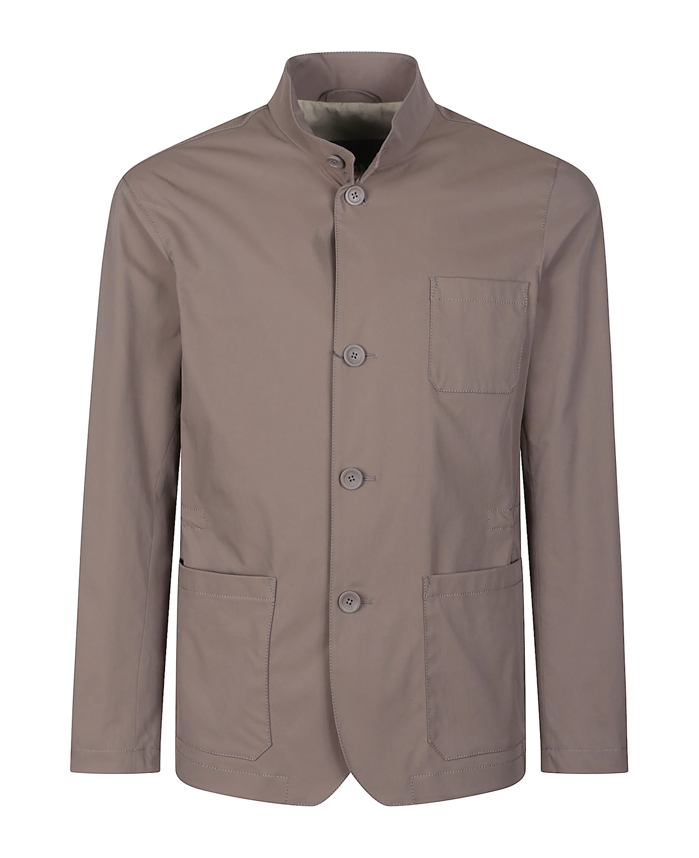 Herno Cotton Fell Down Jacket - Fango