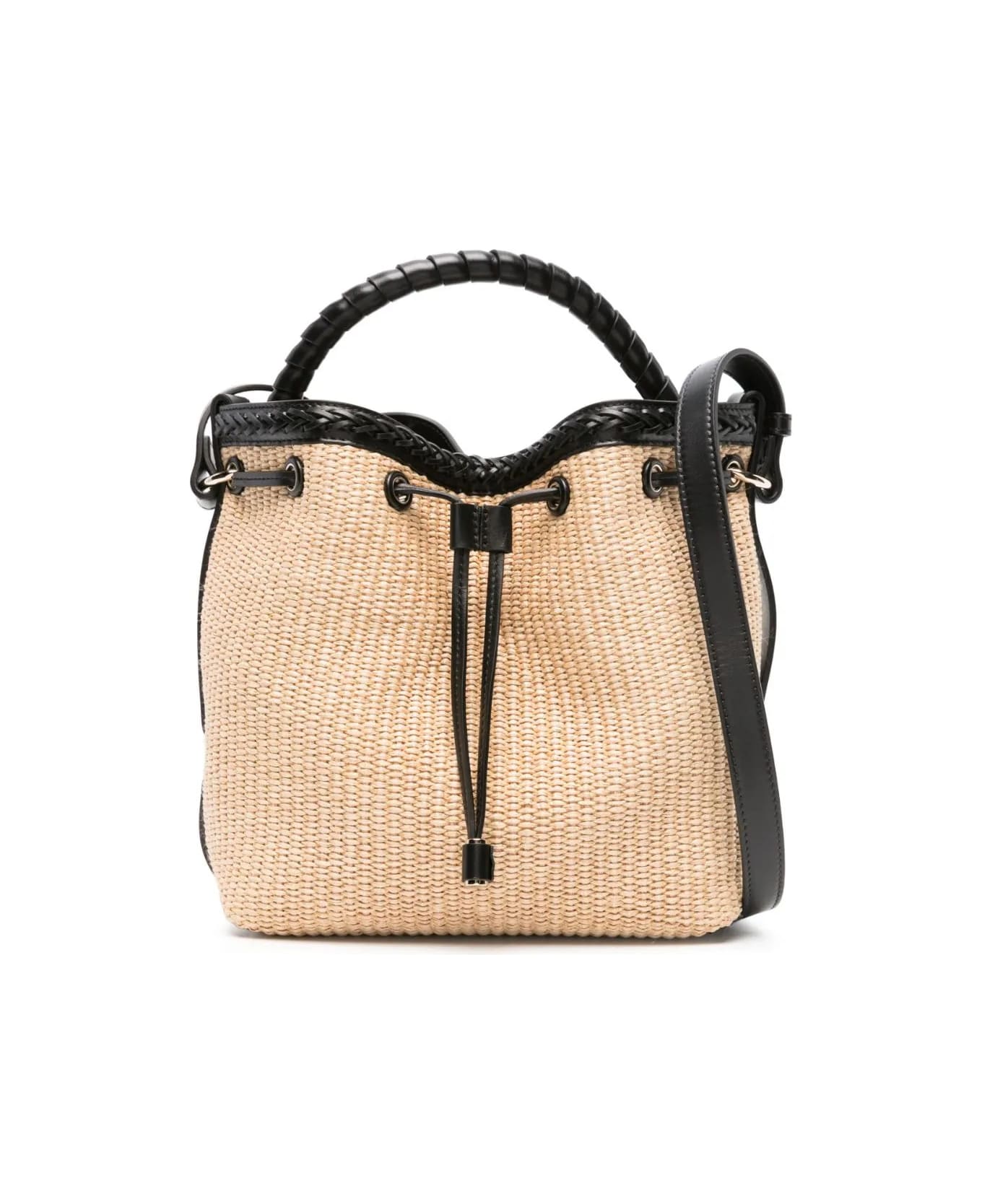 Chloé Marcie Bucket Bag In Hot Sand - Brown