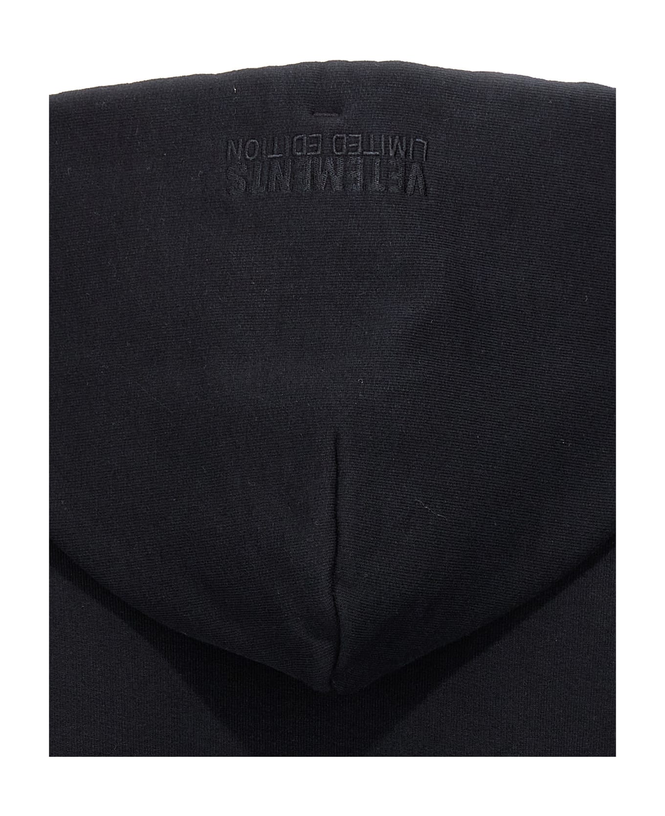VETEMENTS 'limited Edition Logo' Hoodie - Black