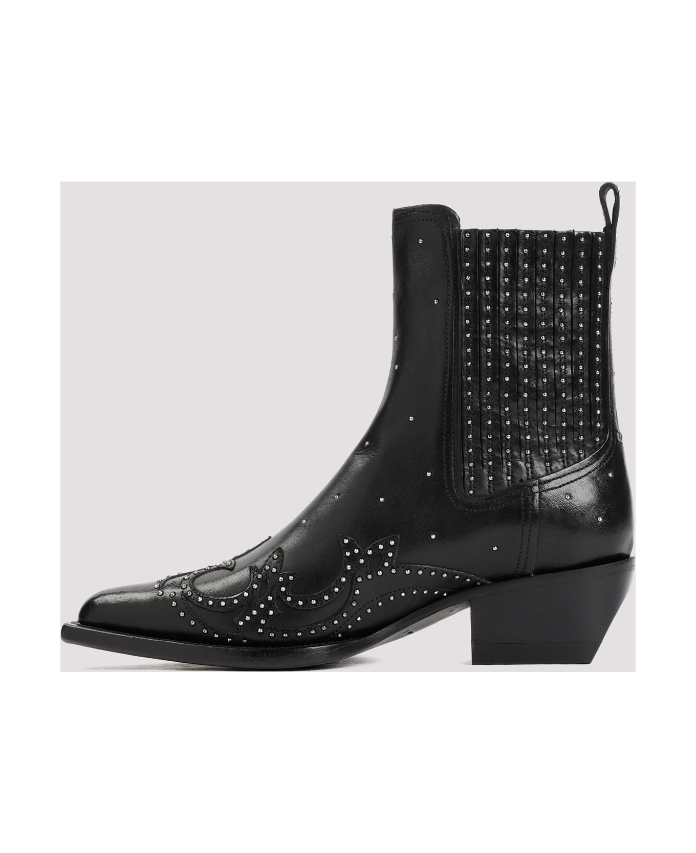 Golden Goose Debbie Beatles Boots - Black