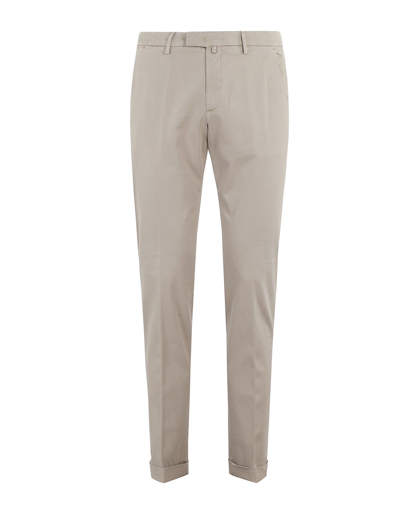 Briglia 1949 Pant V.piatto Tricotina Cot Lyocell - Tortora