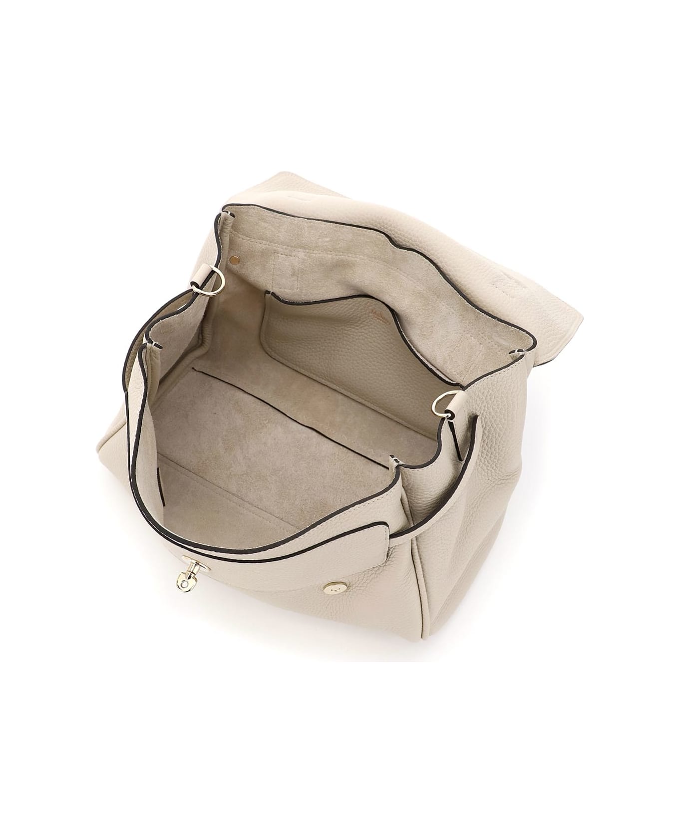 Mulberry Alexa Medium Hammered Leather Bag - WHITE