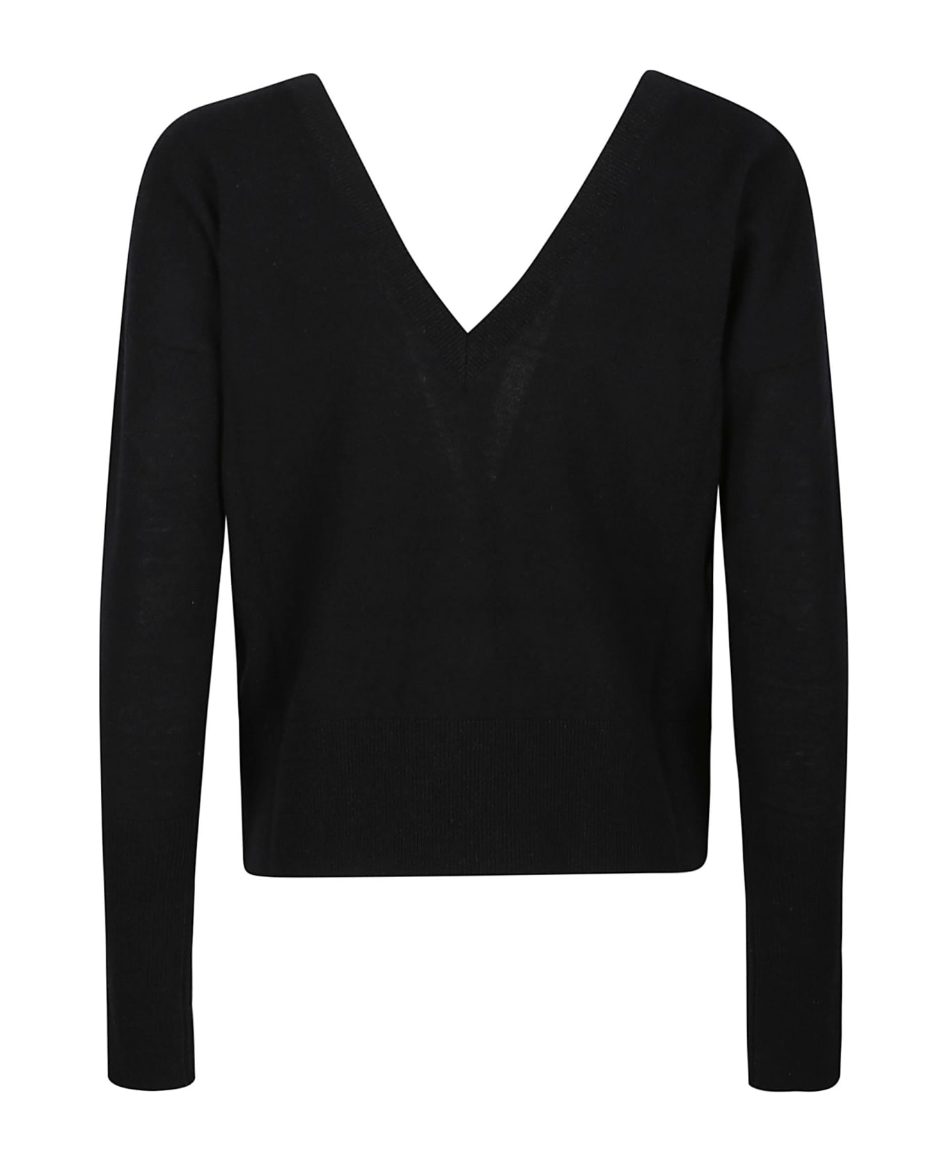 Federica Tosi V-neck Sweater - Nero ニットウェア