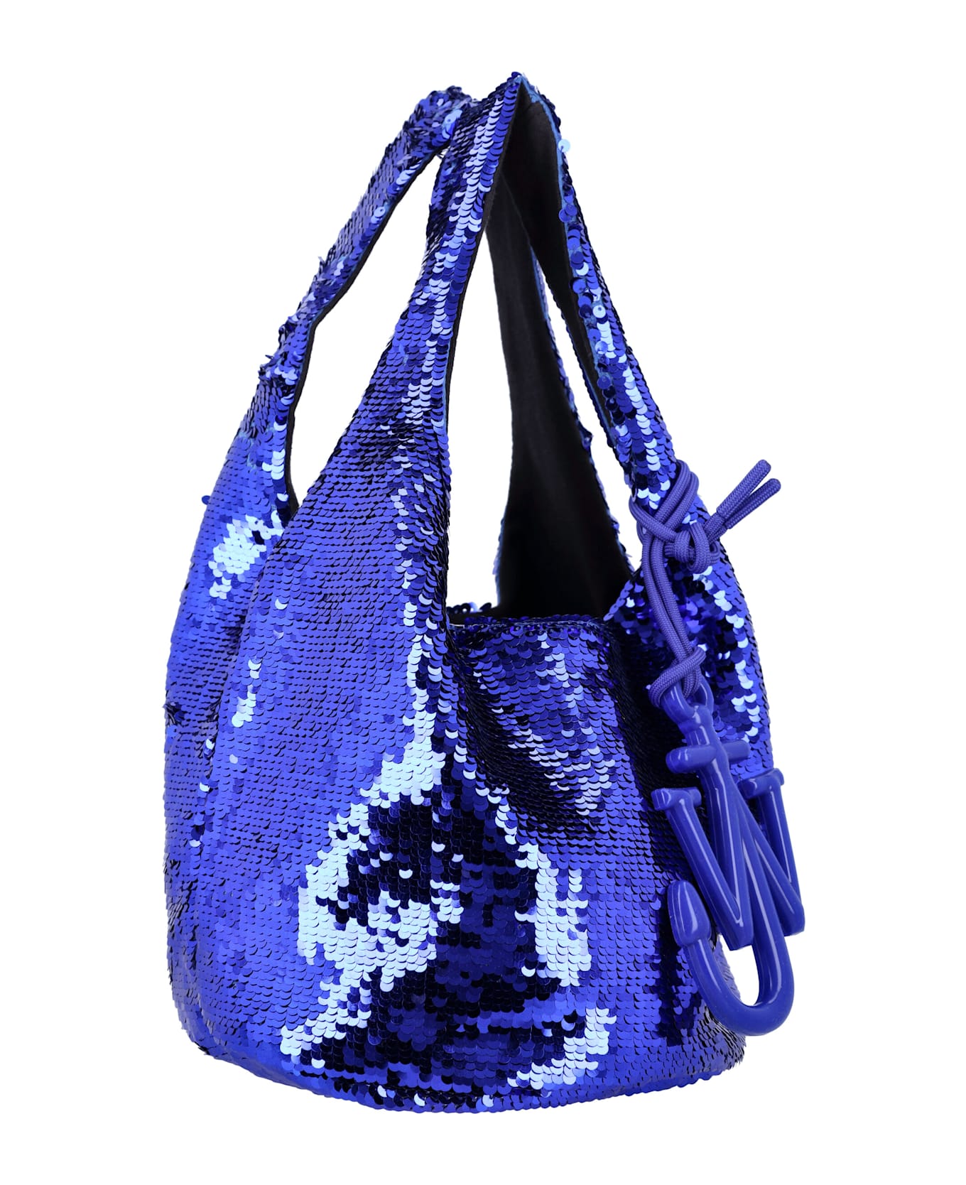 J.W. Anderson Mini Sequin Shopper - Dark Blue