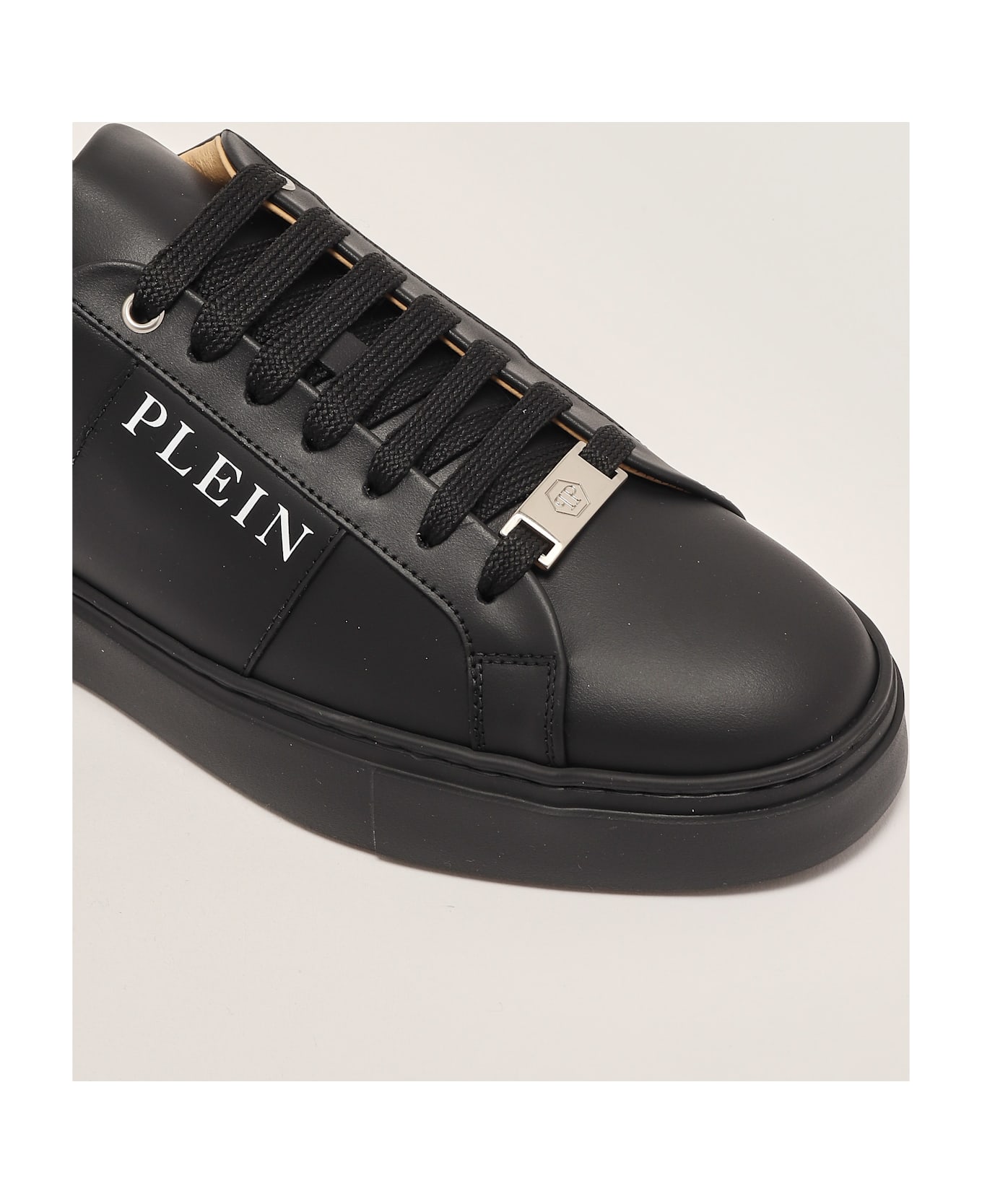 Philipp Plein Lo-top Nappa Sneaker - NERO