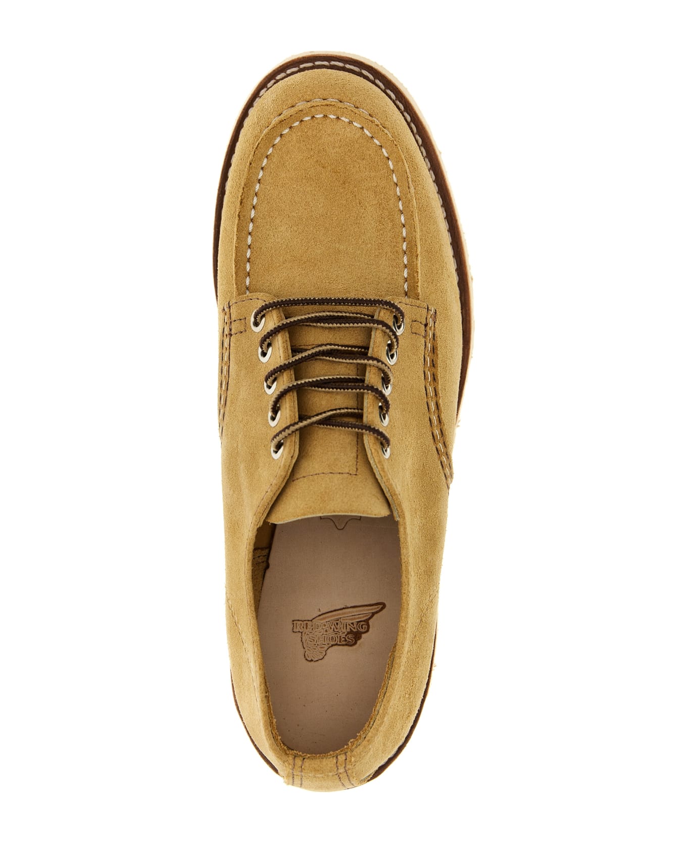 Red Wing 'shop Moc Oxford' Lace Up Shoes - Beige