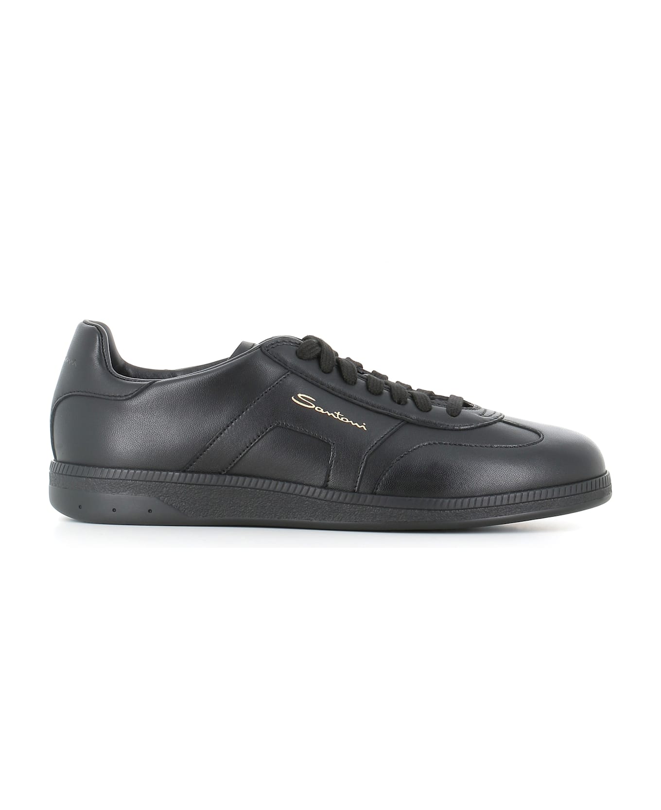 Santoni Sneaker Dbs Oly - Black