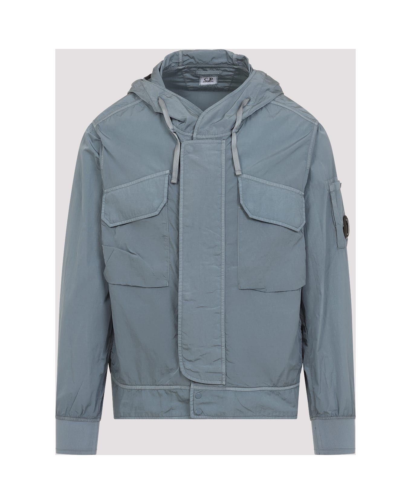 C.P. Company Chrome-r Lens Hooded Jacket - Stormy Weather