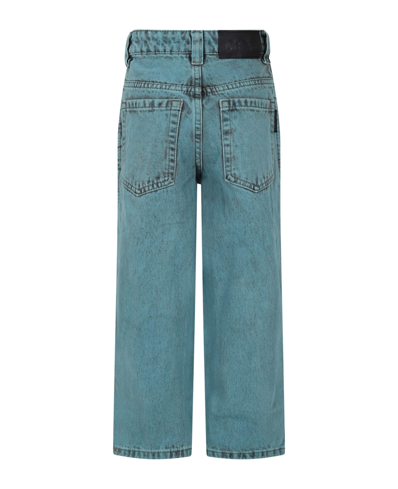 Molo Sky Blue Aiden Jeans For Kids - Light Blue ボトムス