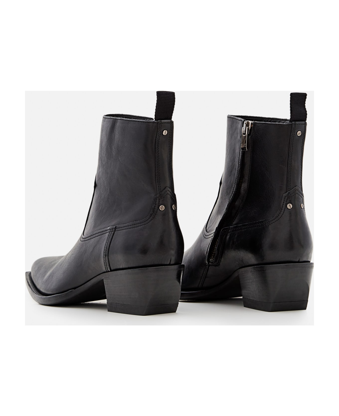 Golden Goose Debbie Leather Boots - Black ブーツ