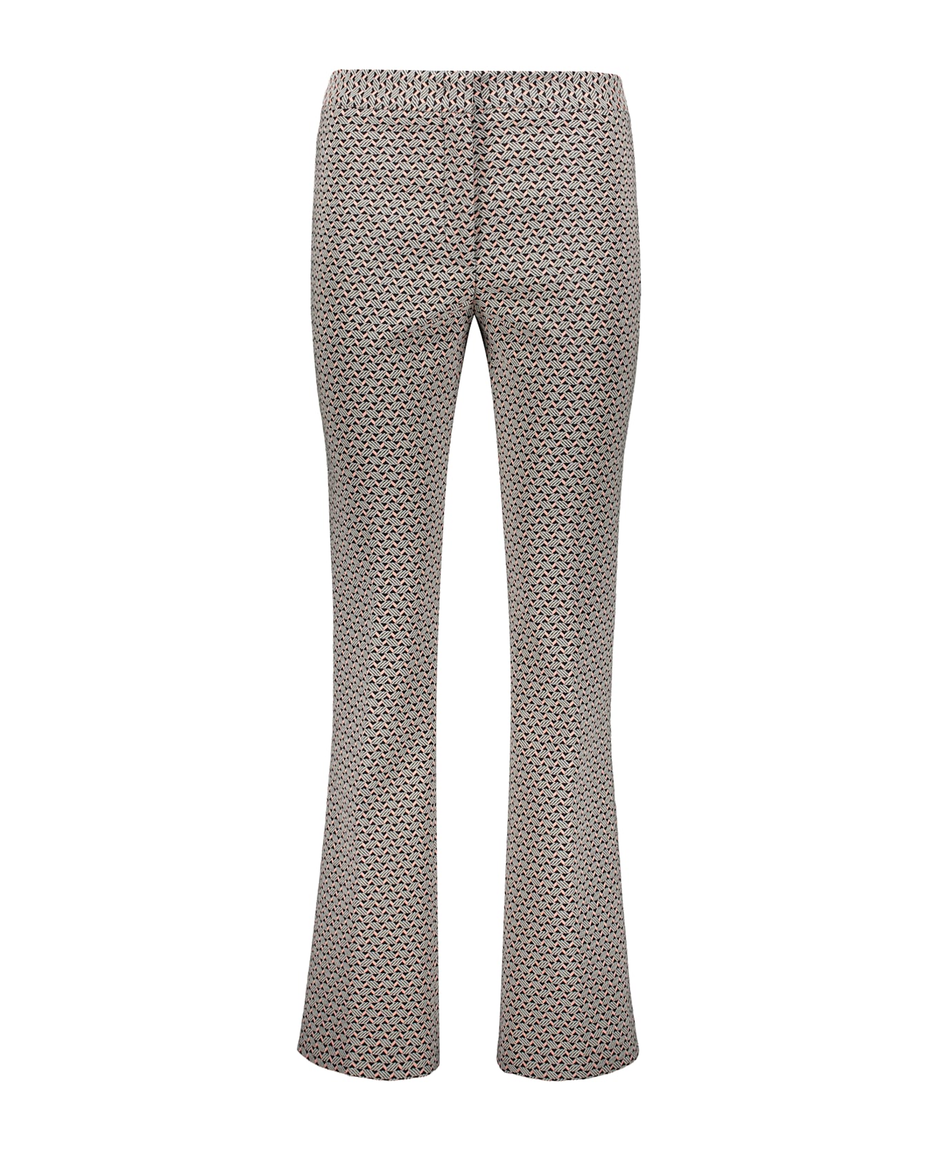 Etro Jacquard Trousers - grey