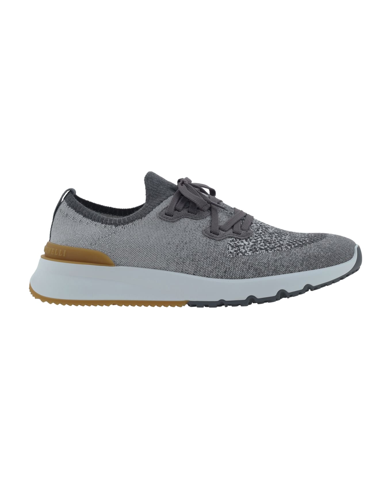 Brunello Cucinelli Knit Chine Sneakers - Multi
