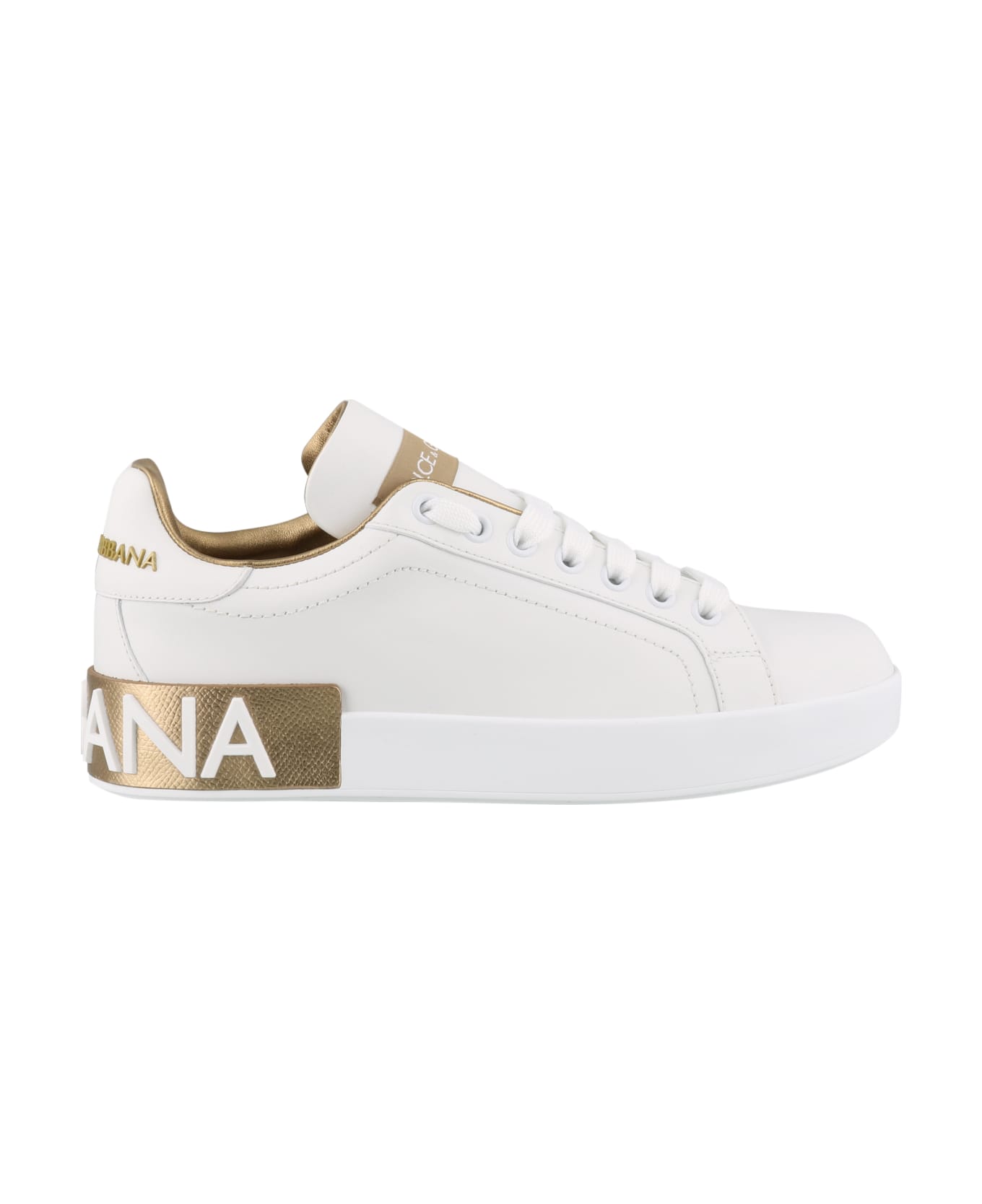 Dolce 
Gabbana Portofino Sneakers - Bianco