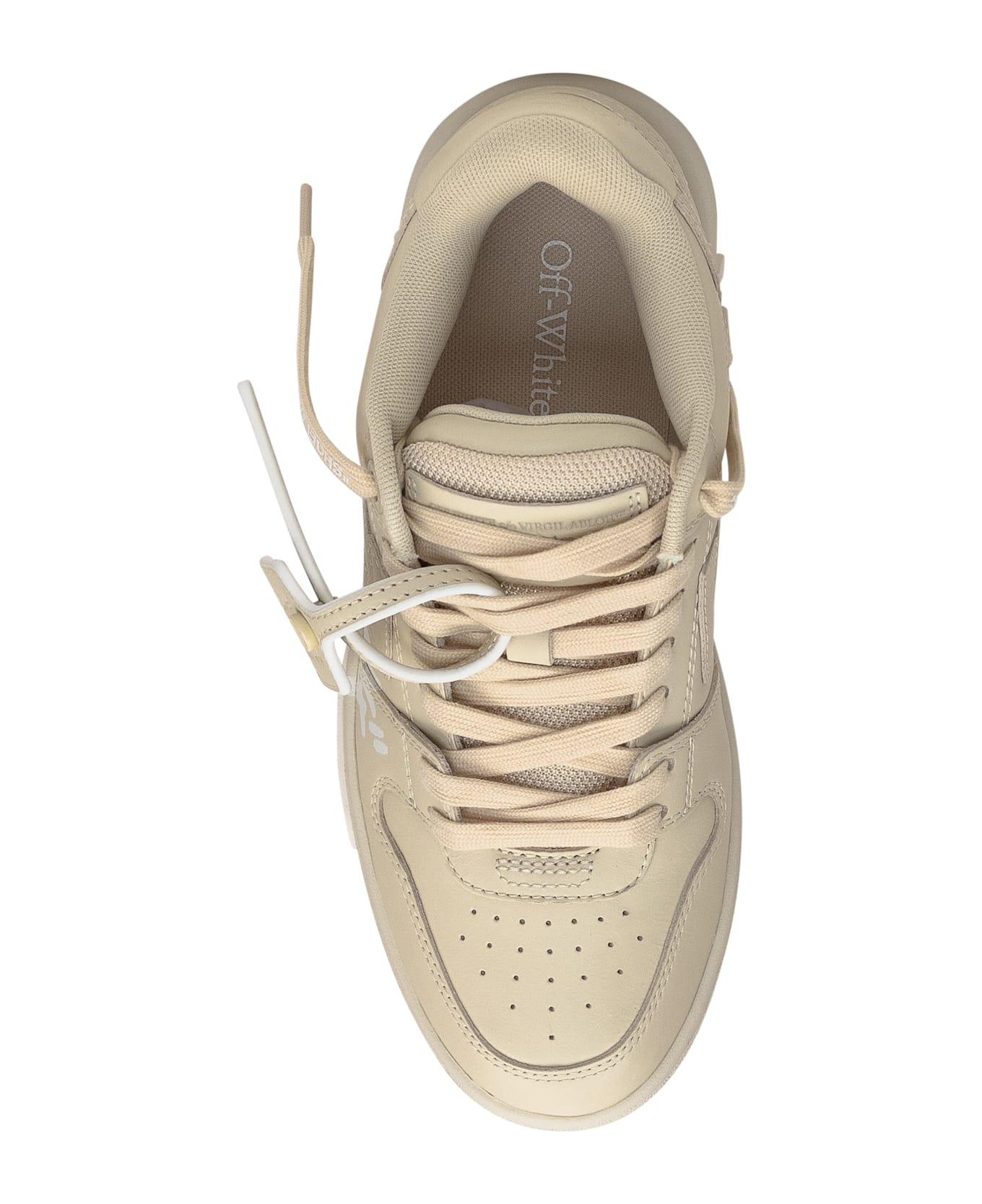 Off-White Out Of Office Sneaker - BEIGE-WHITE