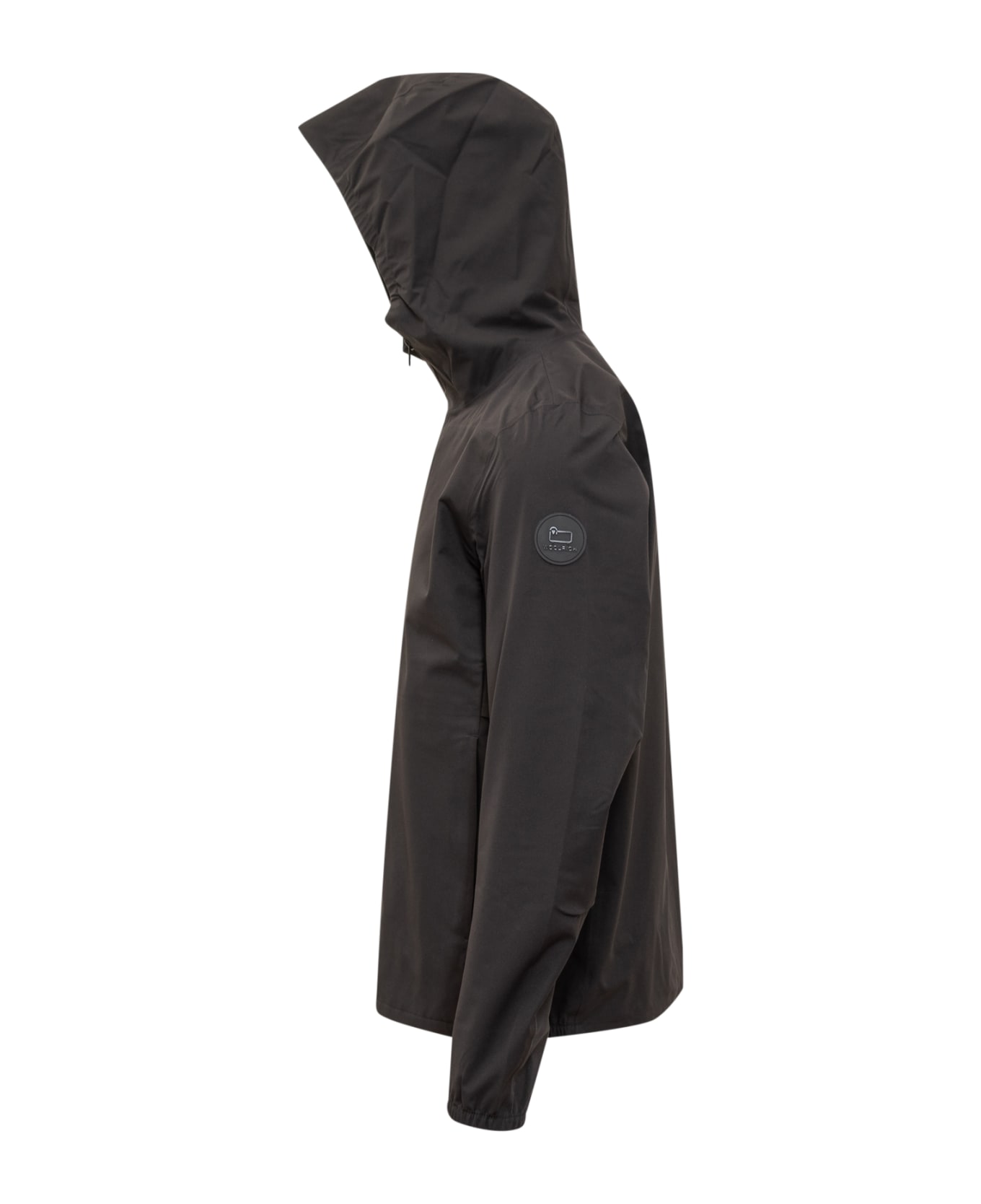 Woolrich Hooded Jacket - BLACK