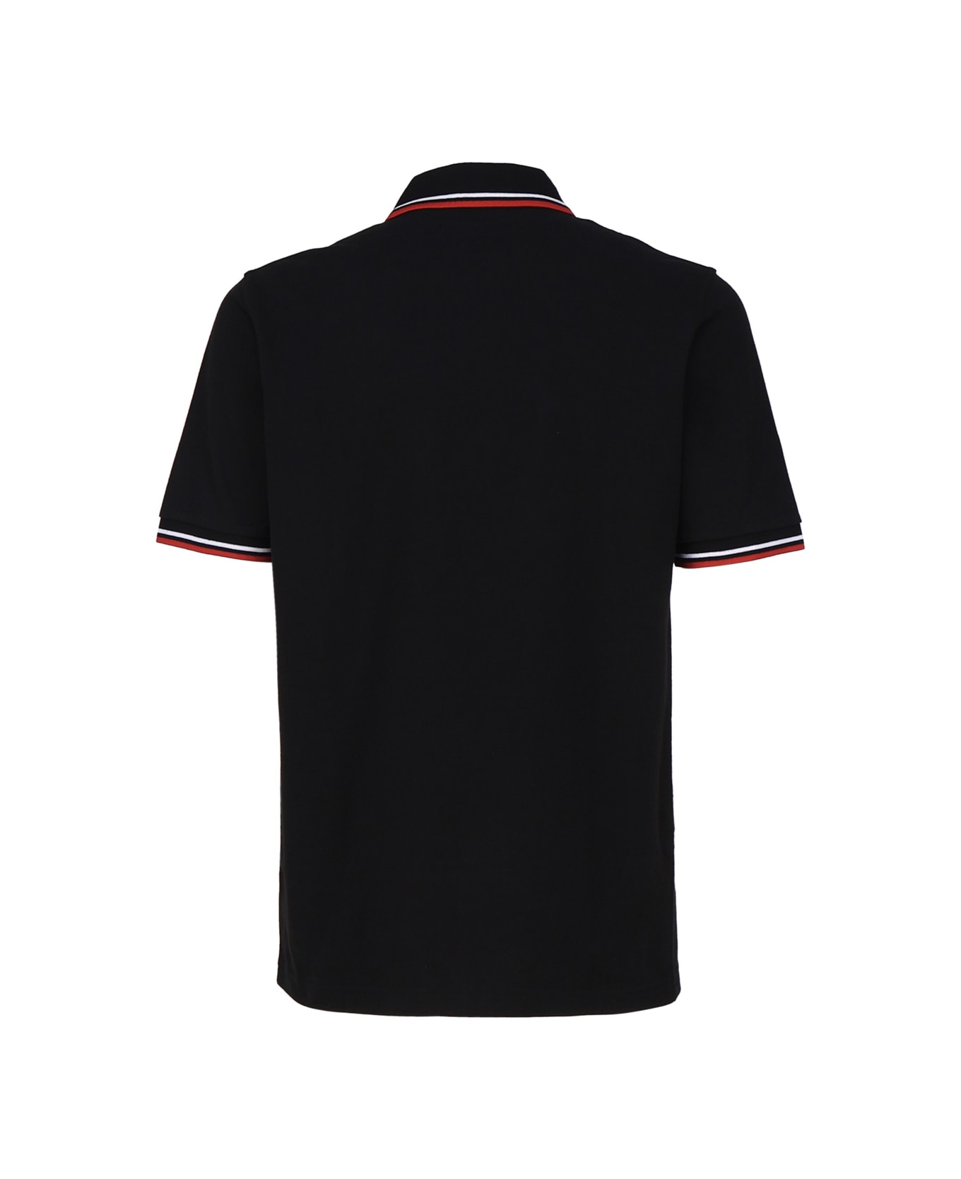 Fred Perry Logo Polo T-shirt - Black ポロシャツ