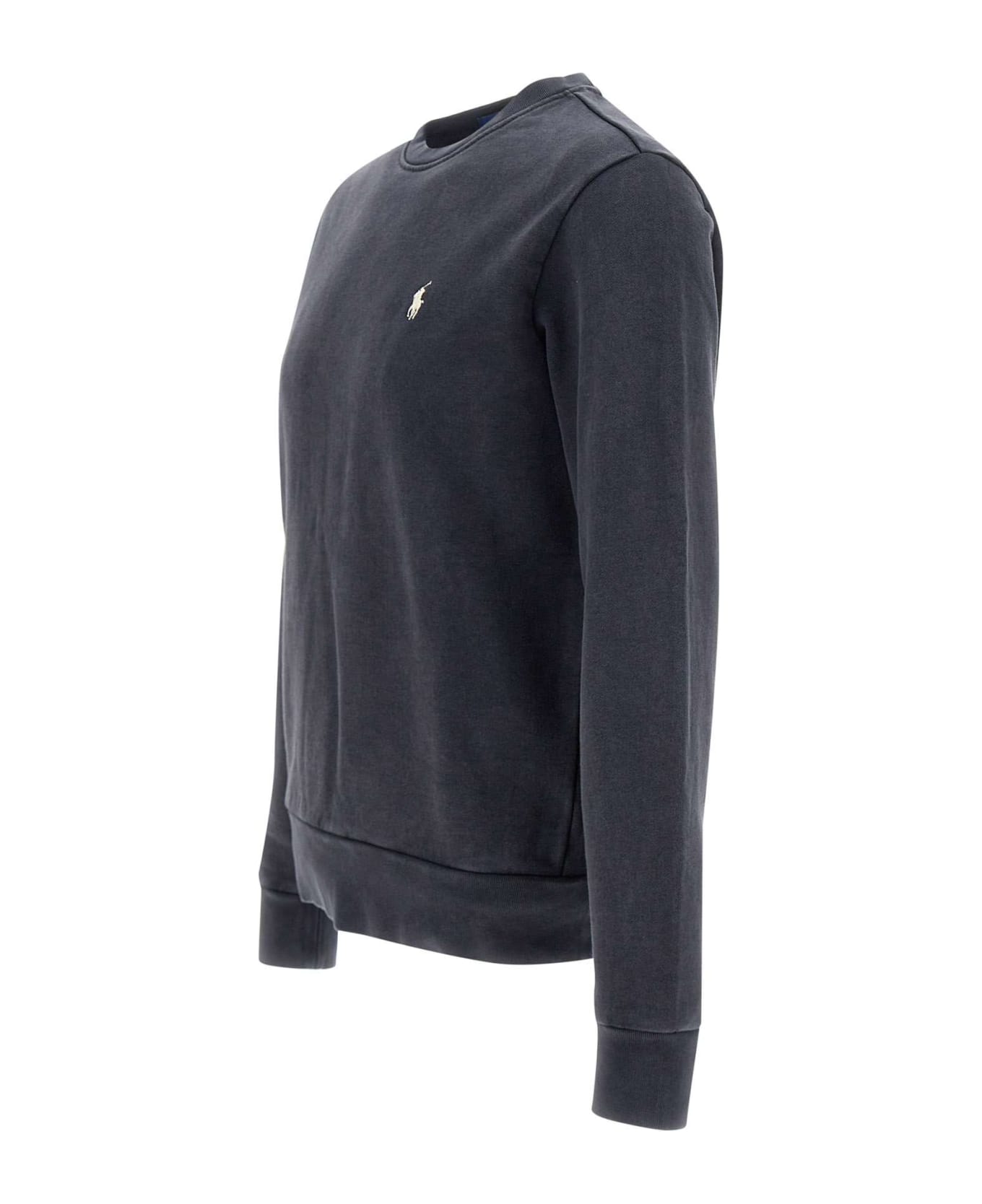 Polo Ralph Lauren "classics" Cotton Sweatshirt - BLACK フリース