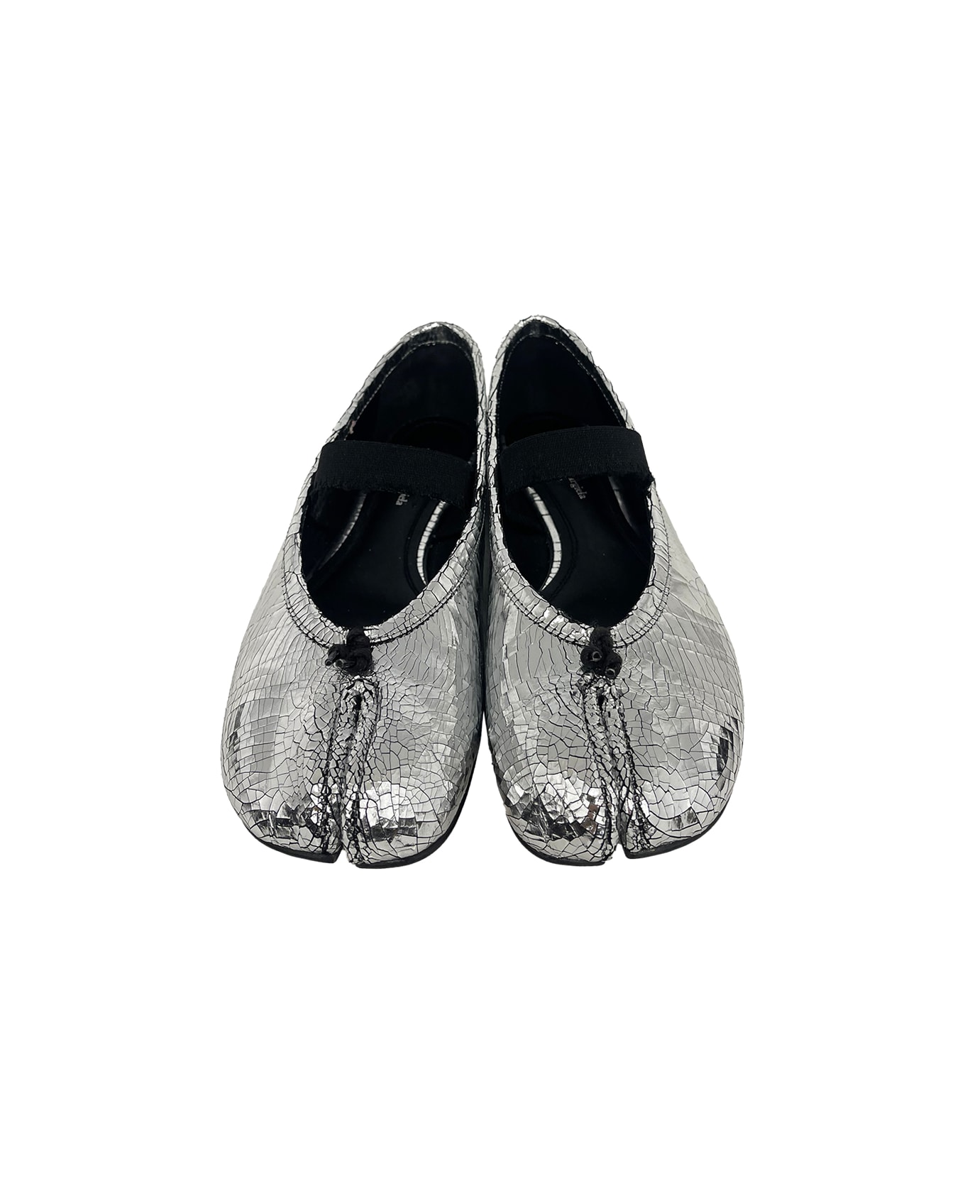 Maison Margiela Tabi Ballerina Broken Mirror - Silver