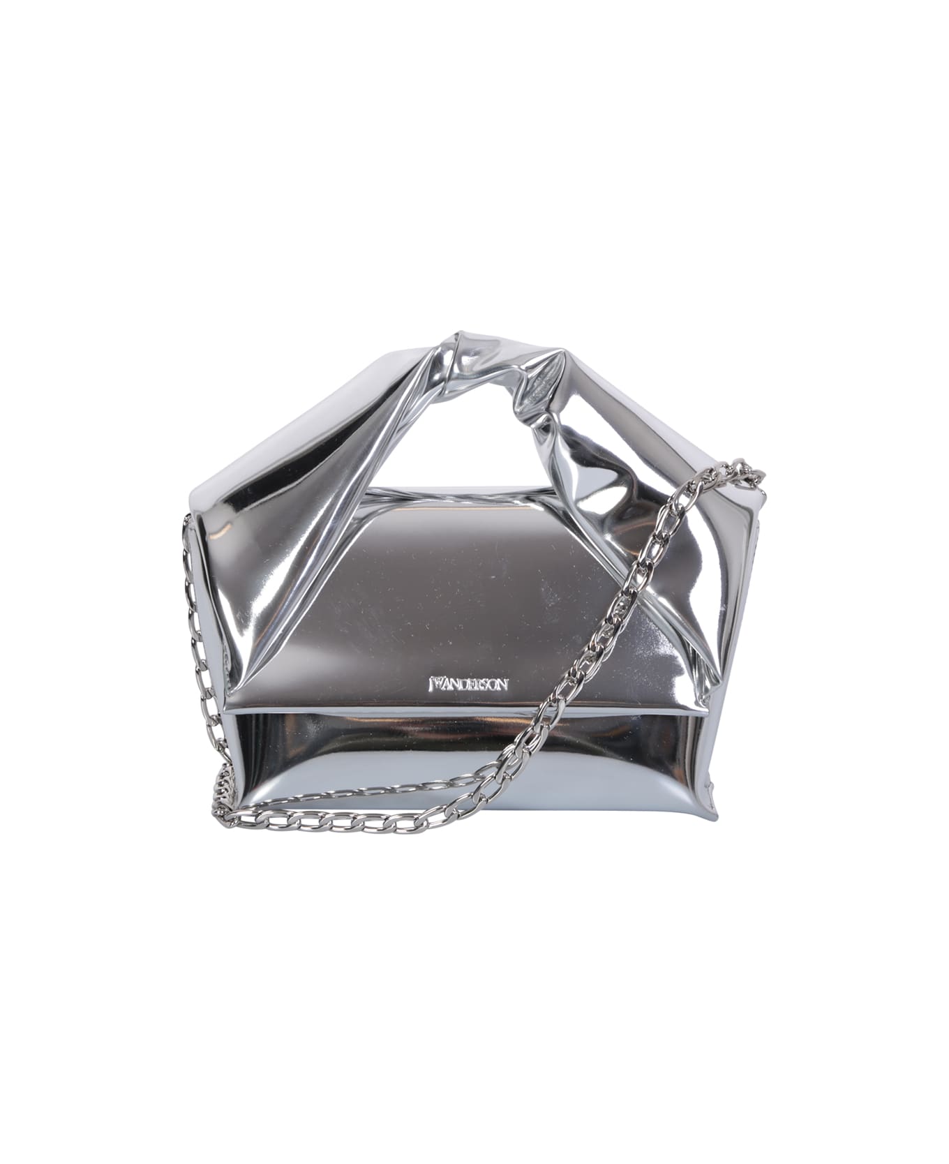 J.W. Anderson Medium Twister Silver Bag | italist