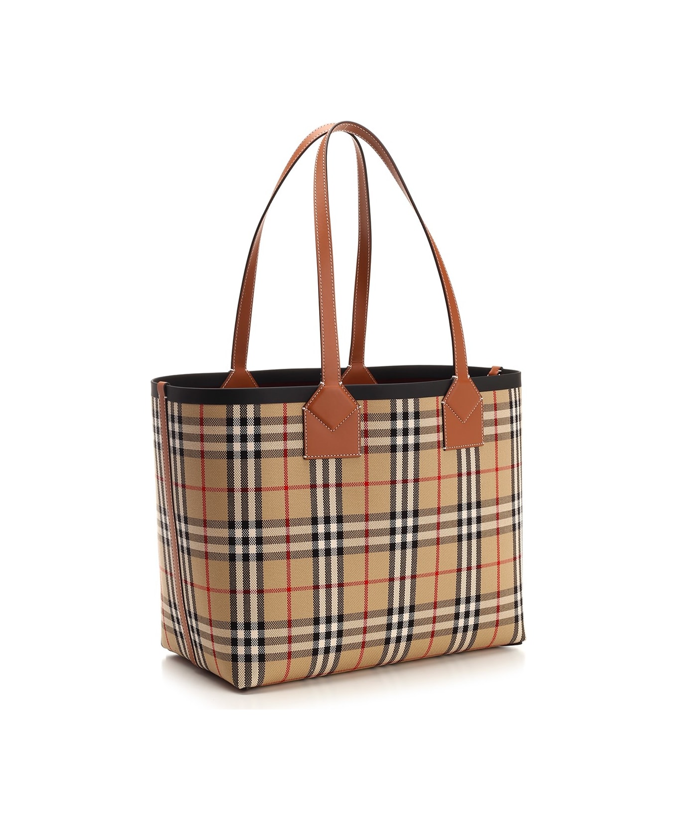 Burberry 'london' Small Tote Bag - Beige