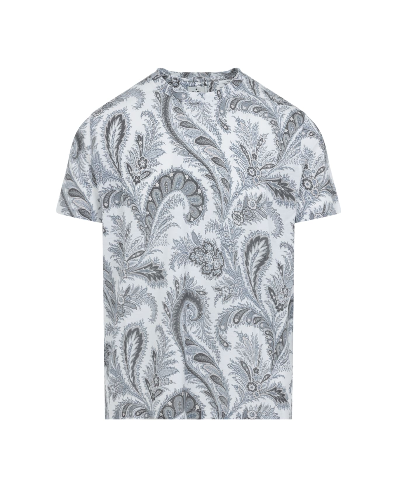 Etro Roma T-shirt - GREY/WHITE