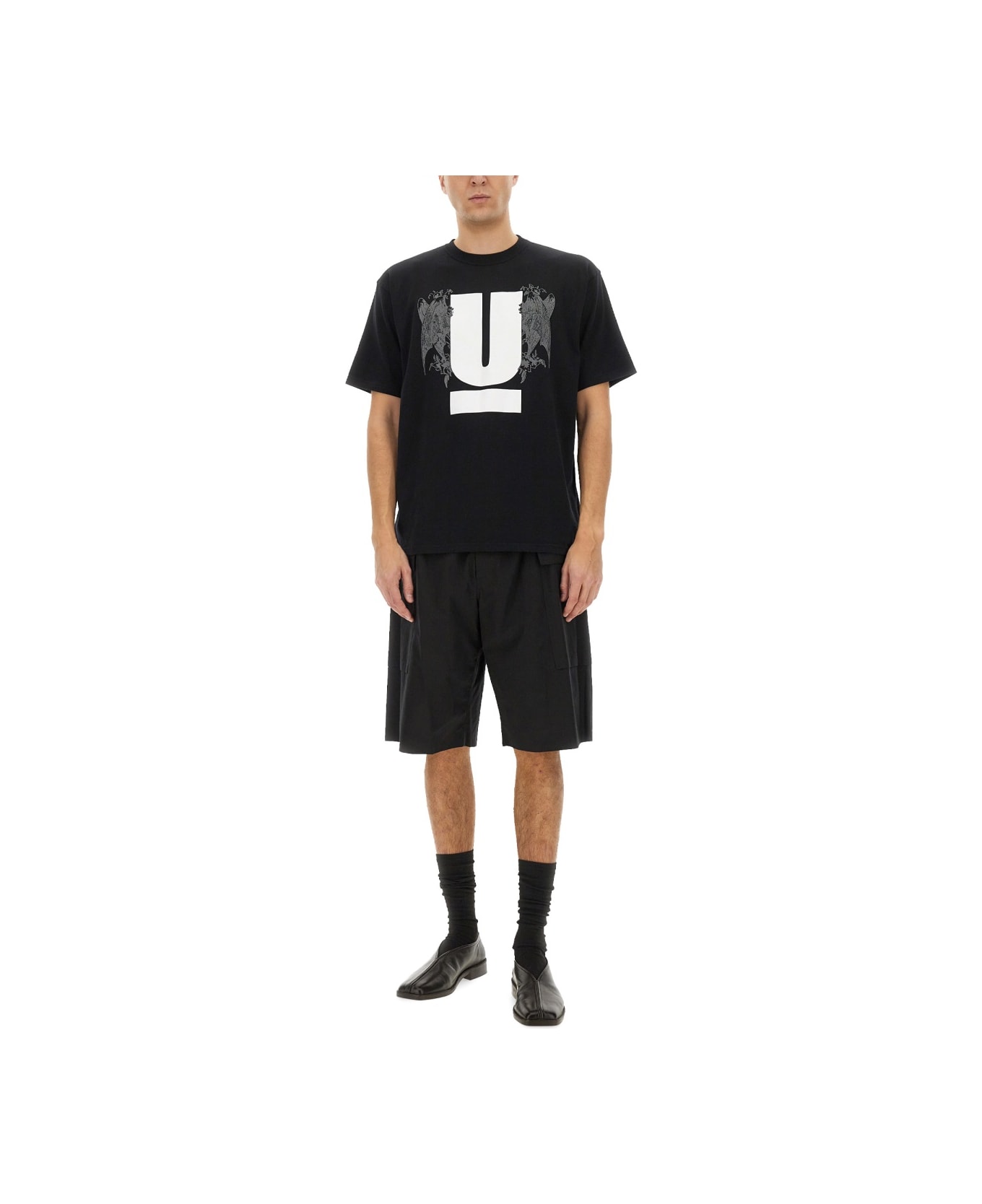 Undercover Jun Takahashi T-shirt With Logo - Black