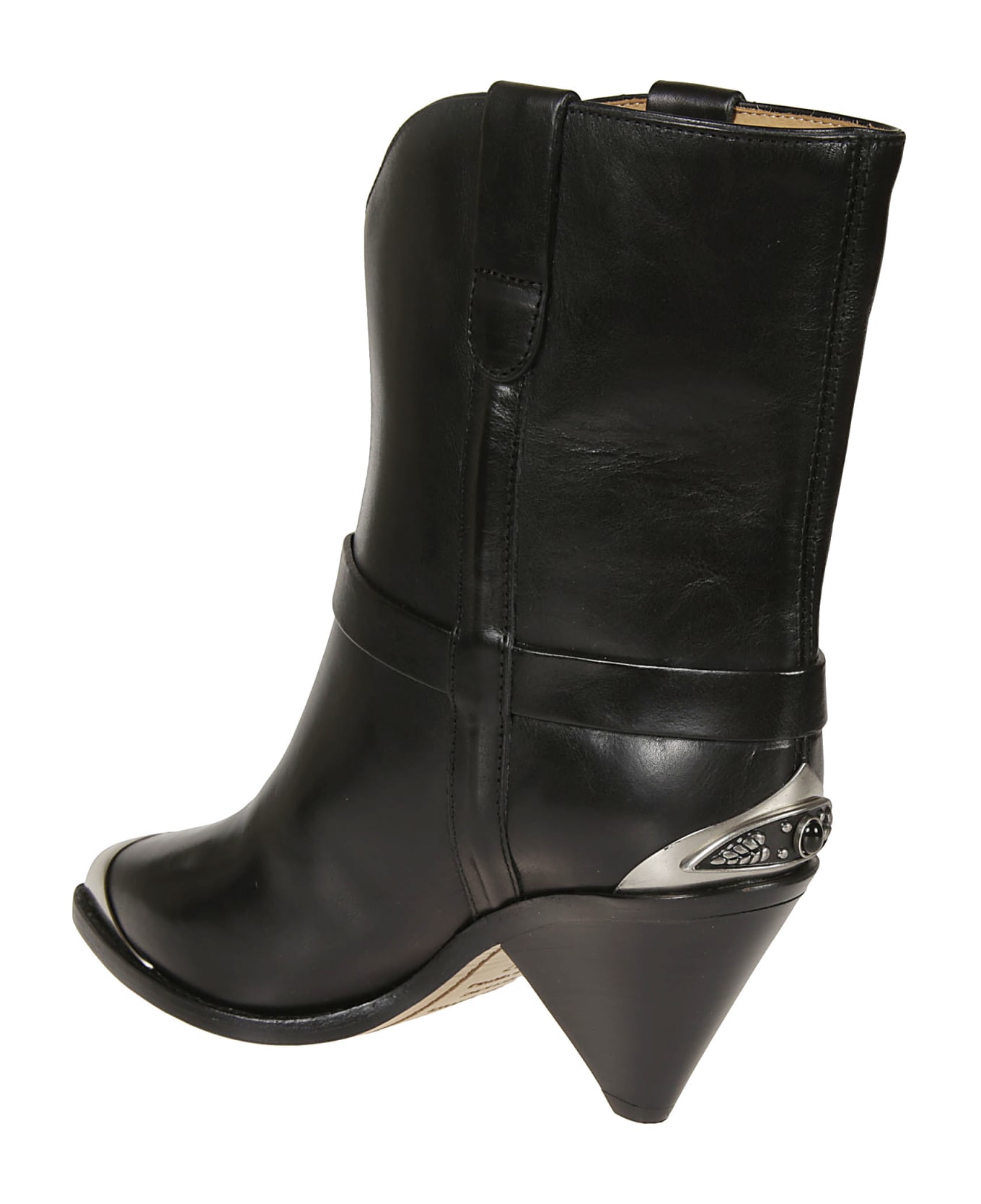 Isabel Marant Pointed Heel Boots - Black