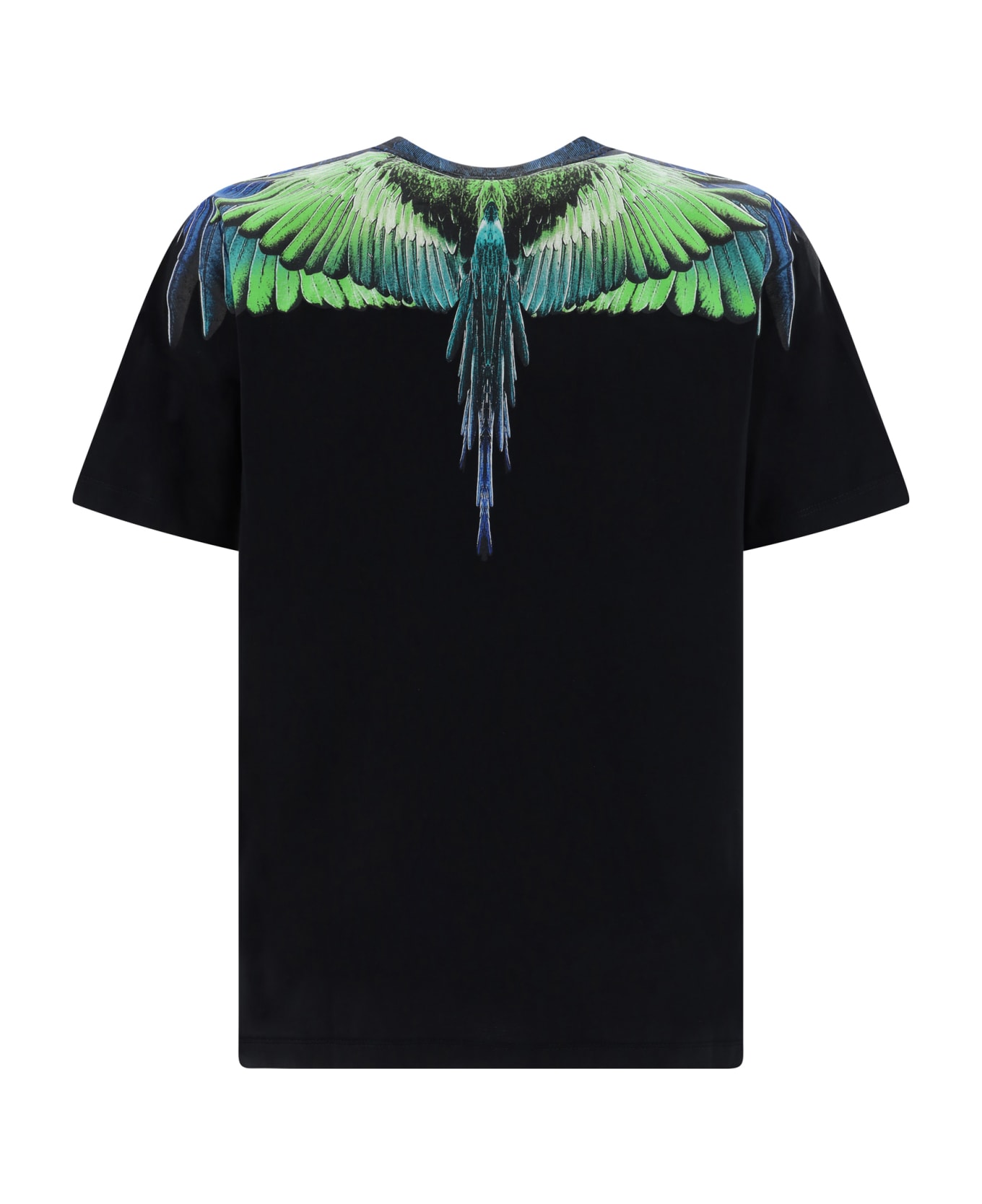Marcelo Burlon Icon Wings T-shirt - Black Light Green