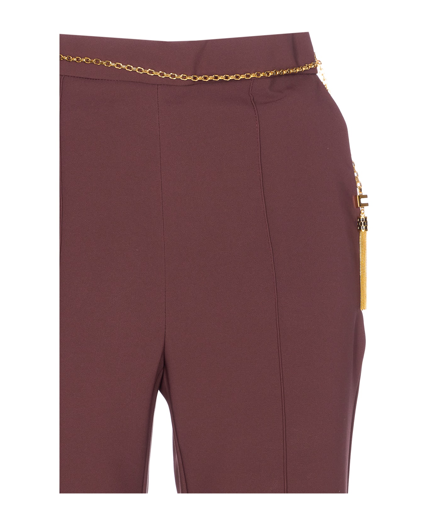 Elisabetta Franchi Pants - Red