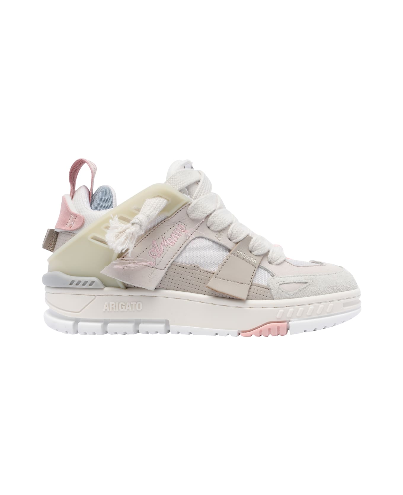 Axel Arigato Area Patchwork Sneakers - BEIGE