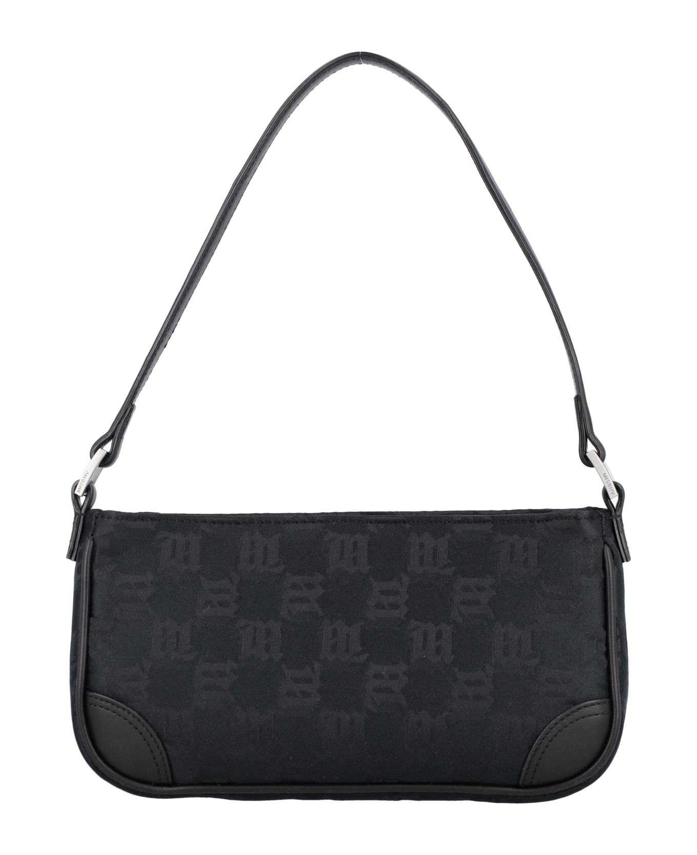 MISBHV Nylon Monogram 90's Mini Bag - BLACK