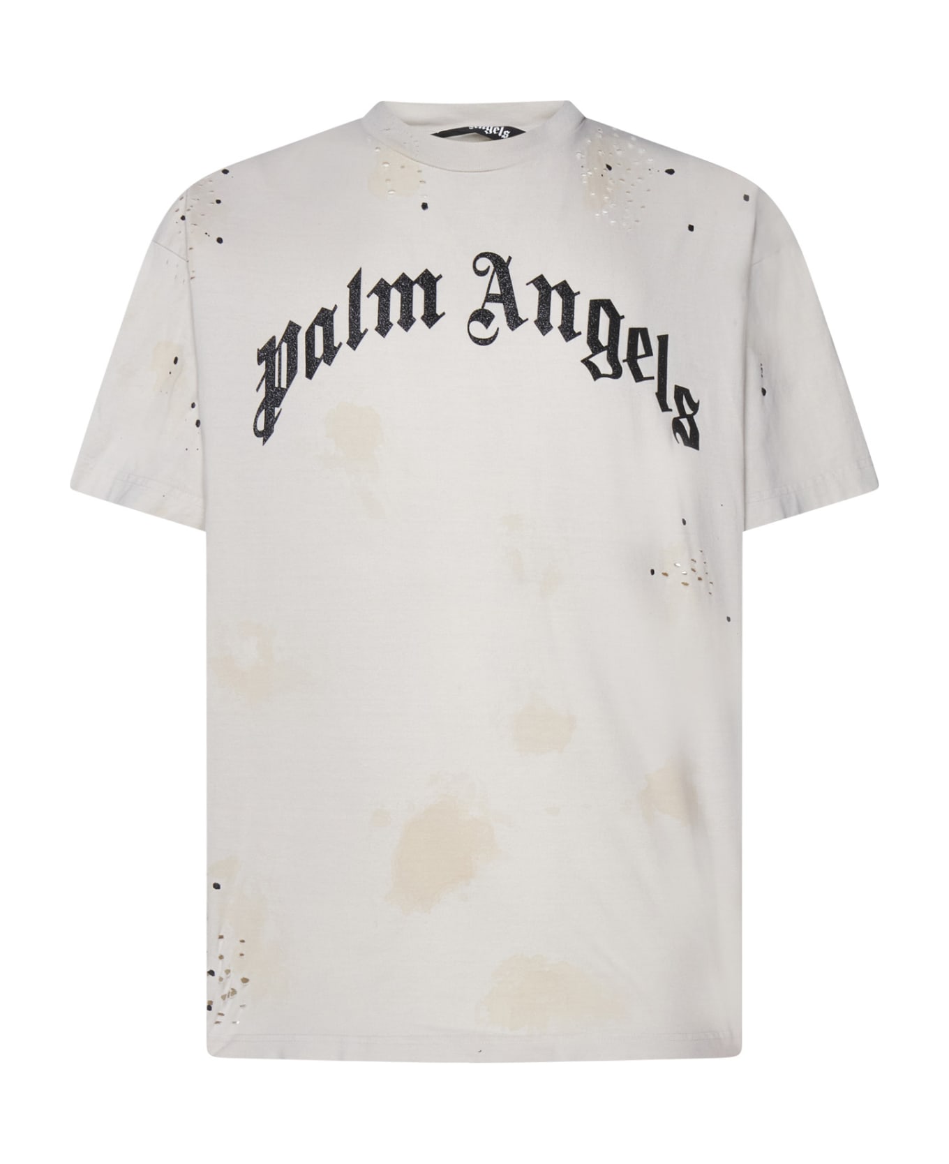 Palm Angels T-Shirt - Off white bl