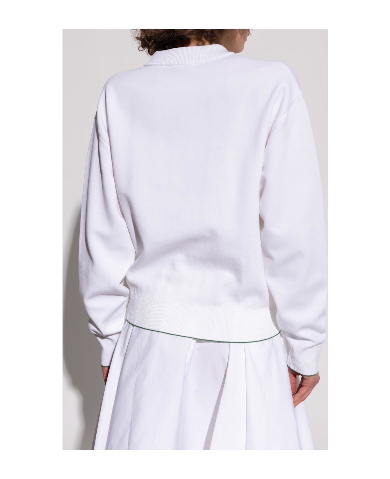 Jacquemus Sweater With Logo - HOTEL ADDRESS WHITE