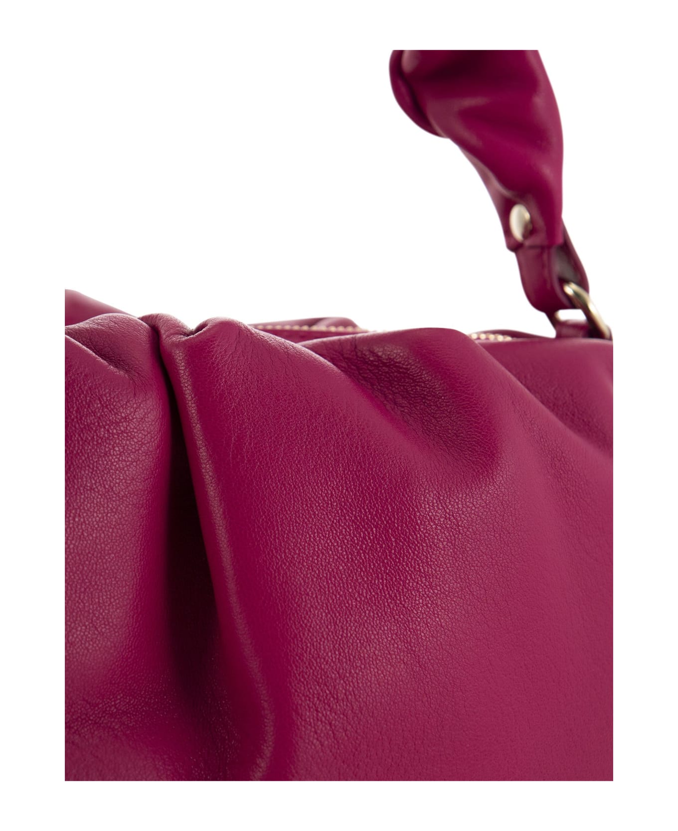 Zanellato Tulipa Heritage - Leather Handbag - Fuxia
