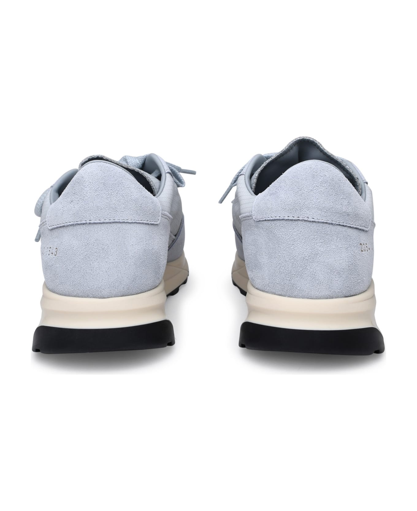 Common Projects Gray Suede Track Sneakers - Grey